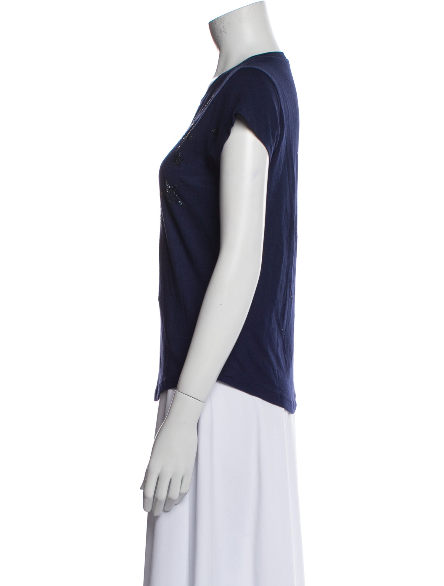 Zadig & Voltaire Crew Neck Short Sleeve T-Shirt w/ Tags