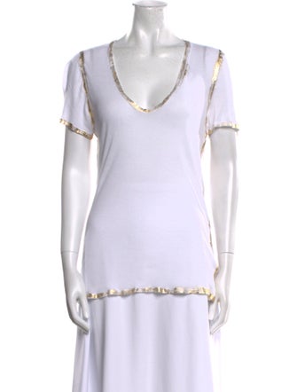 Zadig & Voltaire V-Neck Short Sleeve T-Shirt