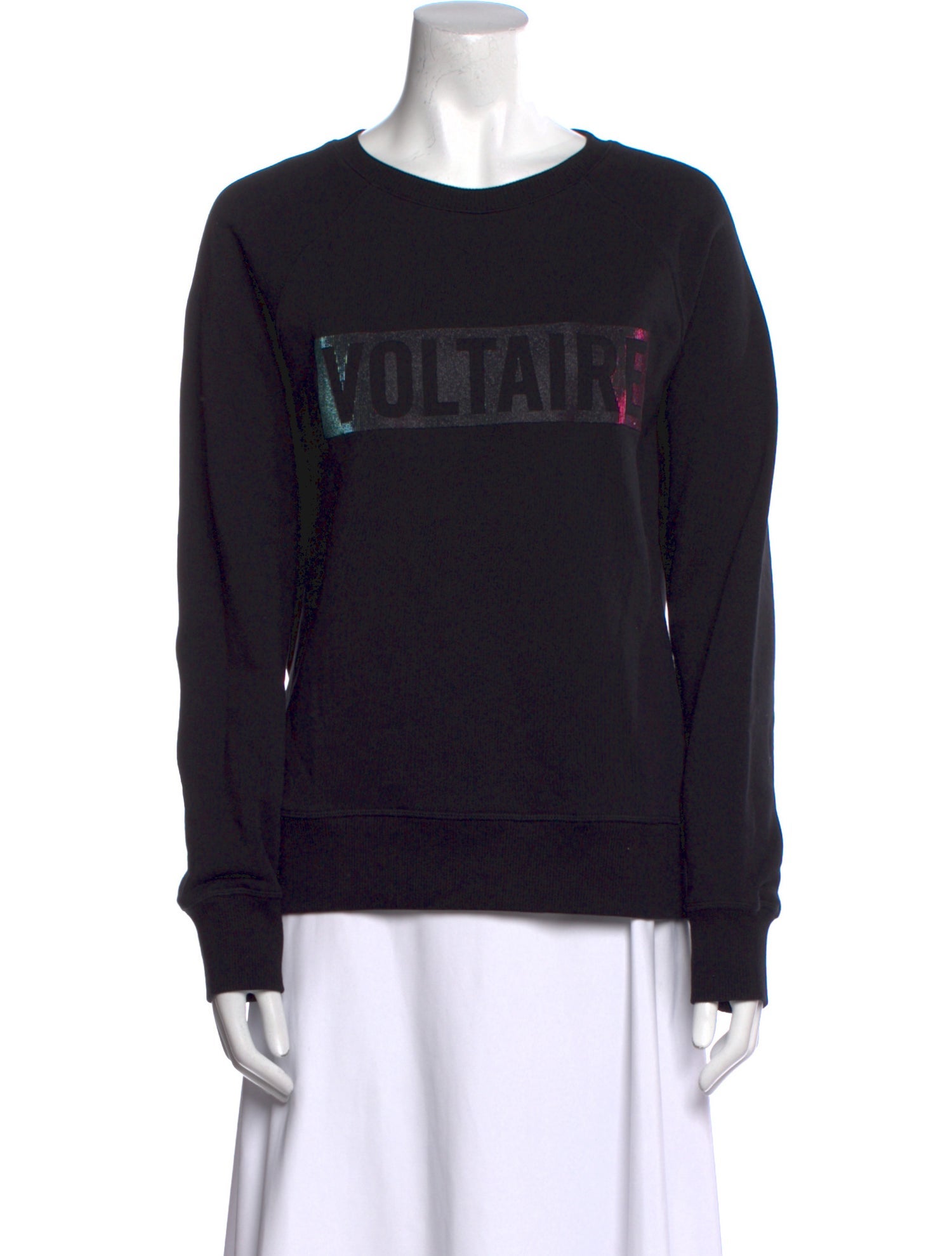 Zadig & Voltaire Graphic Print Crew Neck Sweatshirt