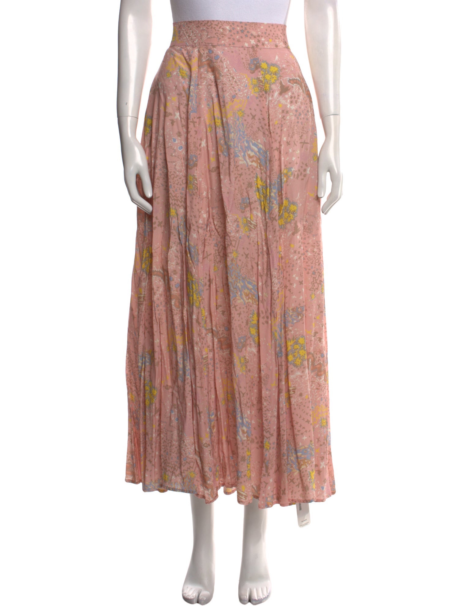 Zadig & Voltaire Printed Midi Length Skirt w/ Tags