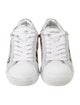 Zadig & Voltaire Leather Animal Print Sneakers