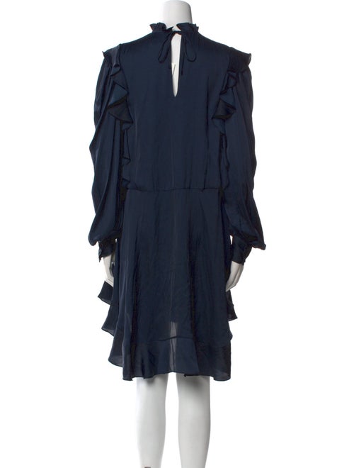 Zadig & Voltaire Mock Neck Mini Dress