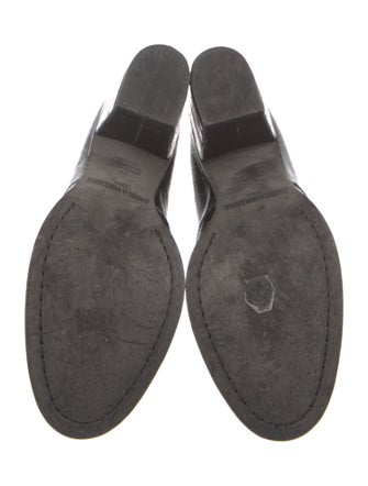 Zadig & Voltaire Embossed Leather Boots