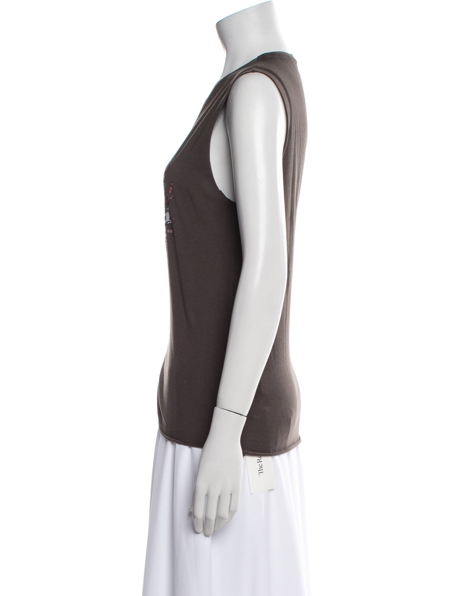 Zadig & Voltaire Graphic Print Crew Neck Top