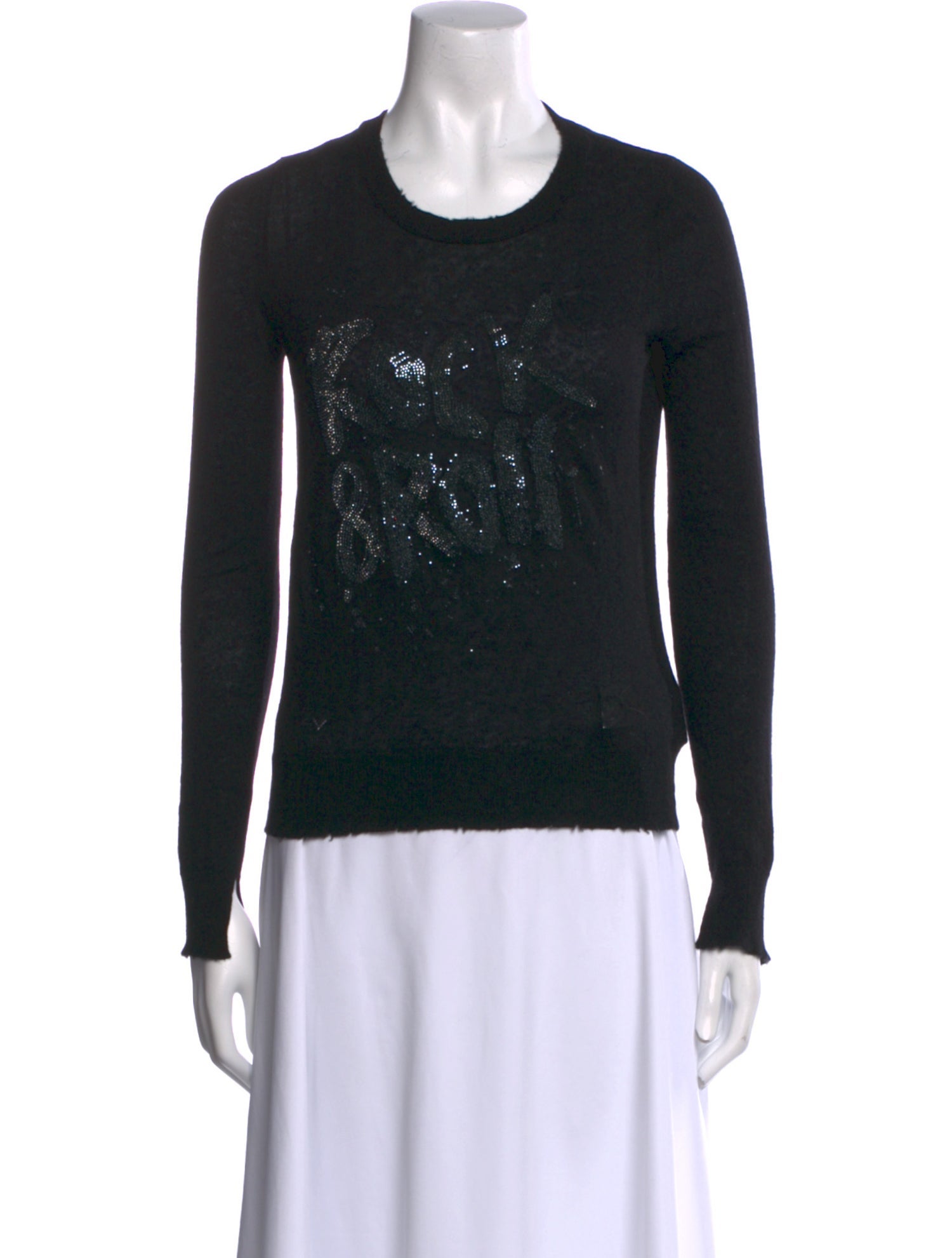 Zadig & Voltaire Cashmere Scoop Neck Sweater