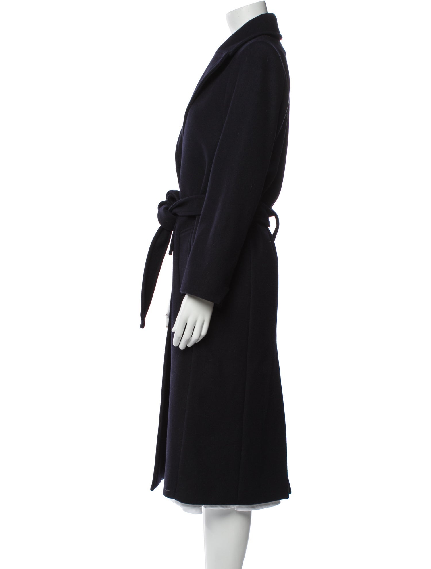 Zadig & Voltaire Virgin Wool Faux Fur Coat