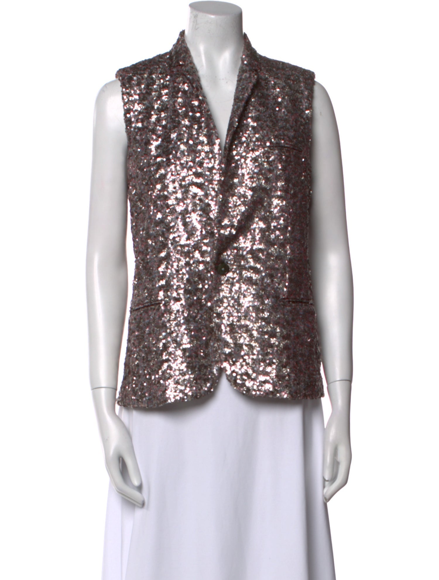 Zadig & Voltaire V-Neck Sleeveless Top