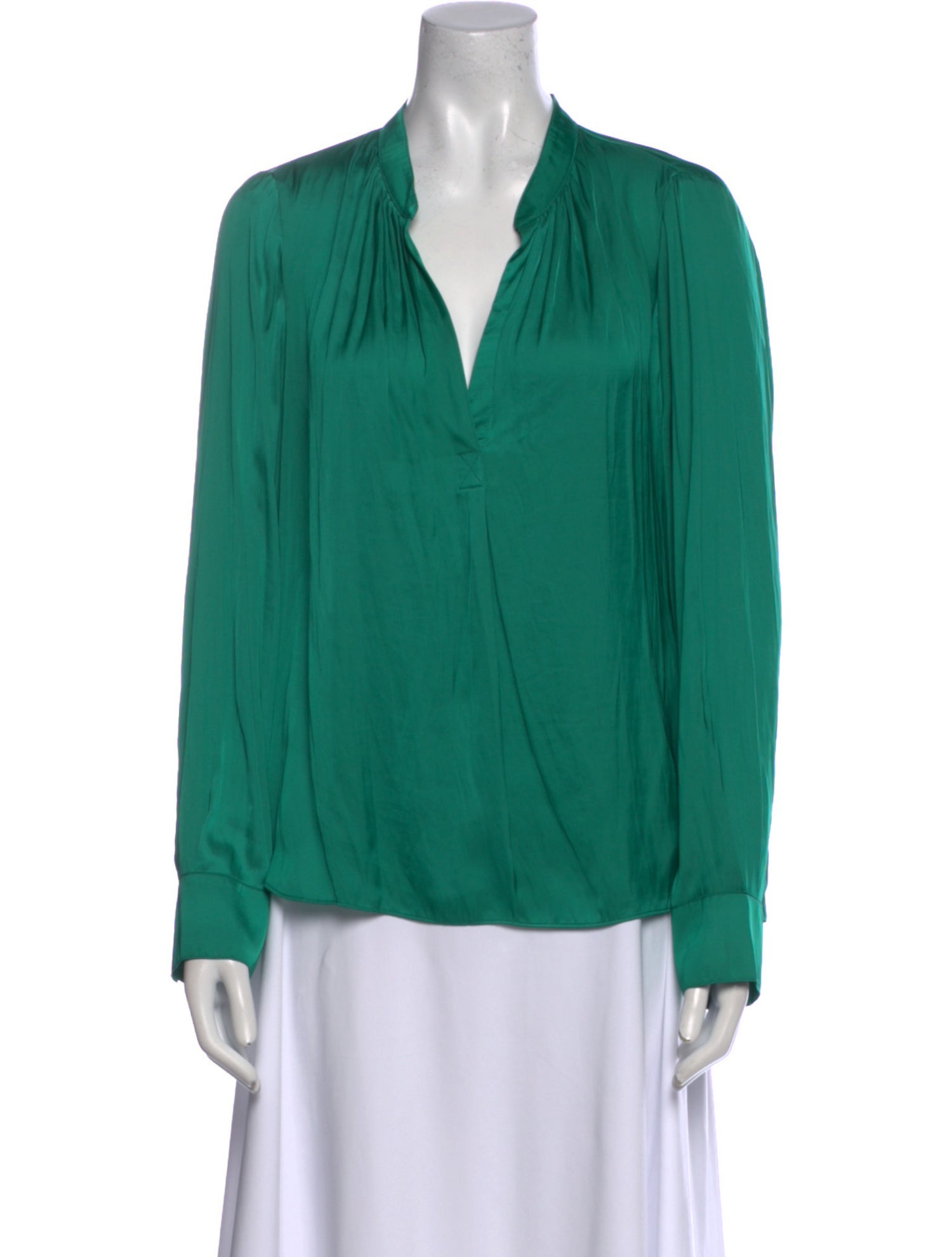 Zadig & Voltaire V-Neck Long Sleeve Blouse