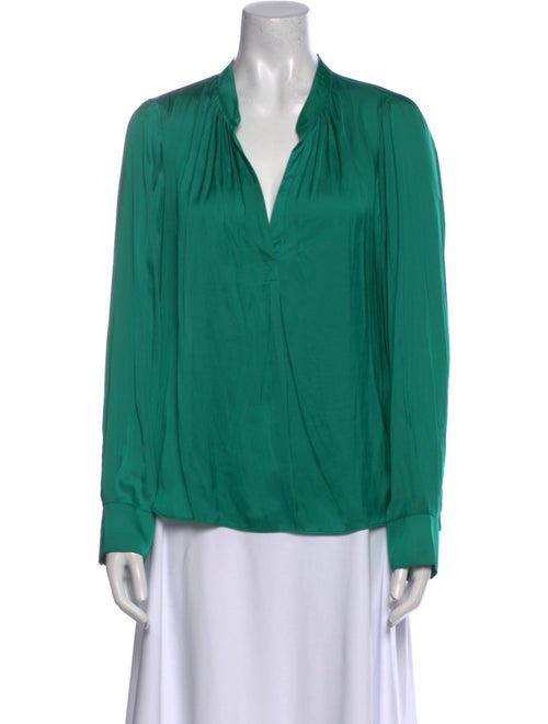 Zadig & Voltaire V-Neck Long Sleeve Blouse