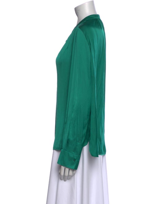 Zadig & Voltaire V-Neck Long Sleeve Blouse