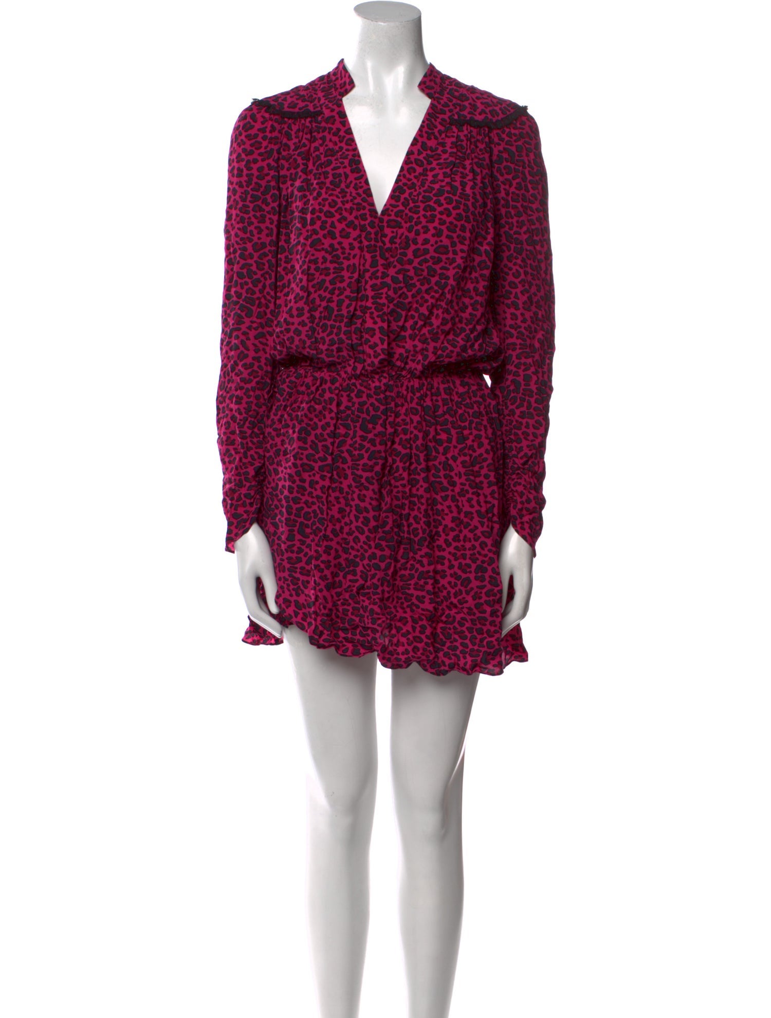 Zadig & Voltaire Animal Print Mini Dress w/ Tags