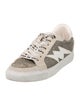 Zadig & Voltaire Suede Printed Sneakers