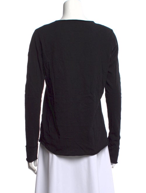 Zadig & Voltaire Graphic Print V-Neck T-Shirt