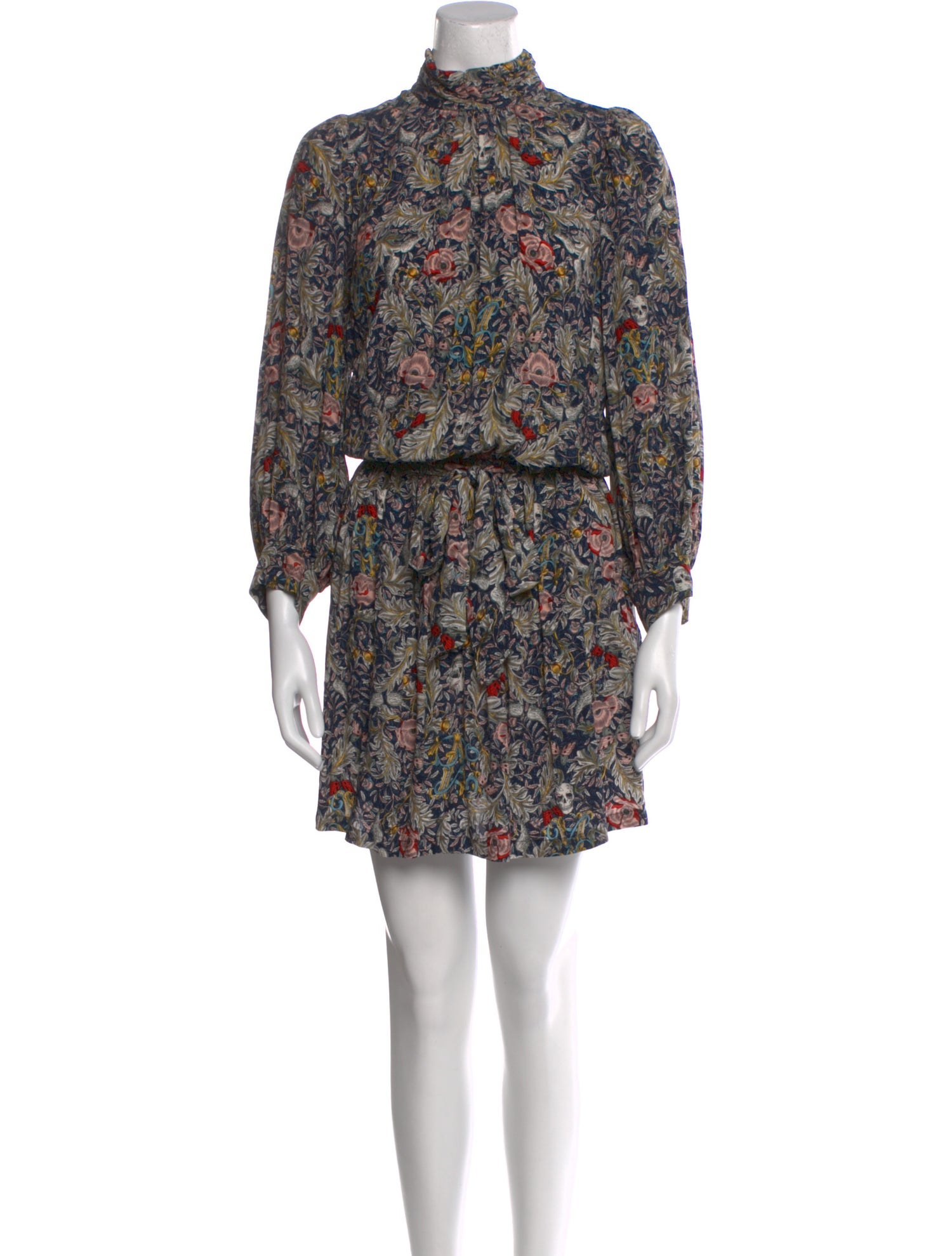 Zadig & Voltaire Floral Print Mini Dress