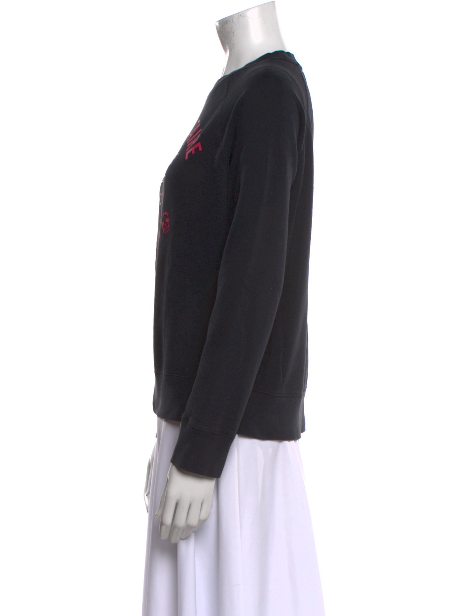 Zadig & Voltaire Graphic Print Crew Neck Sweatshirt