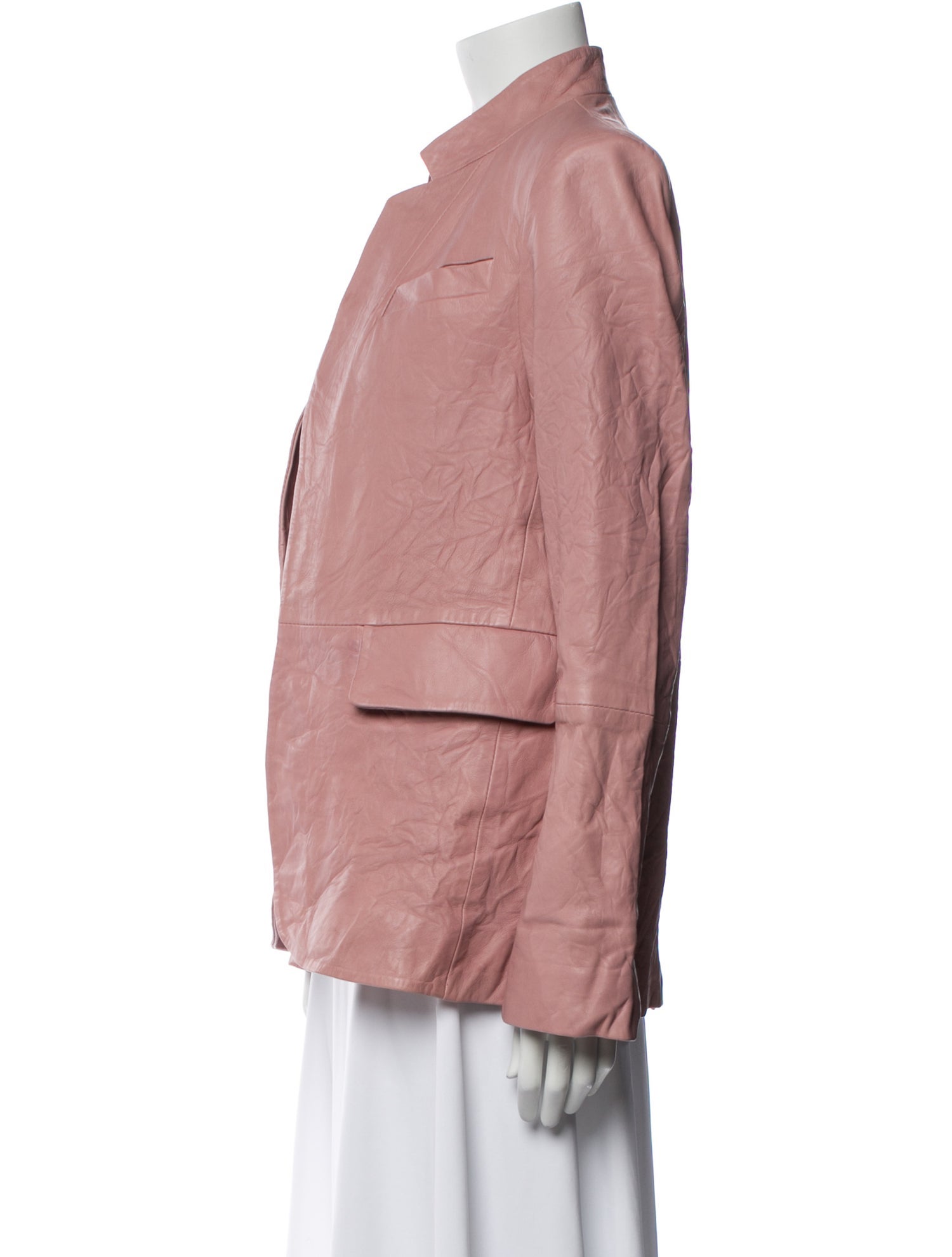 Zadig & Voltaire Lamb Leather Blazer