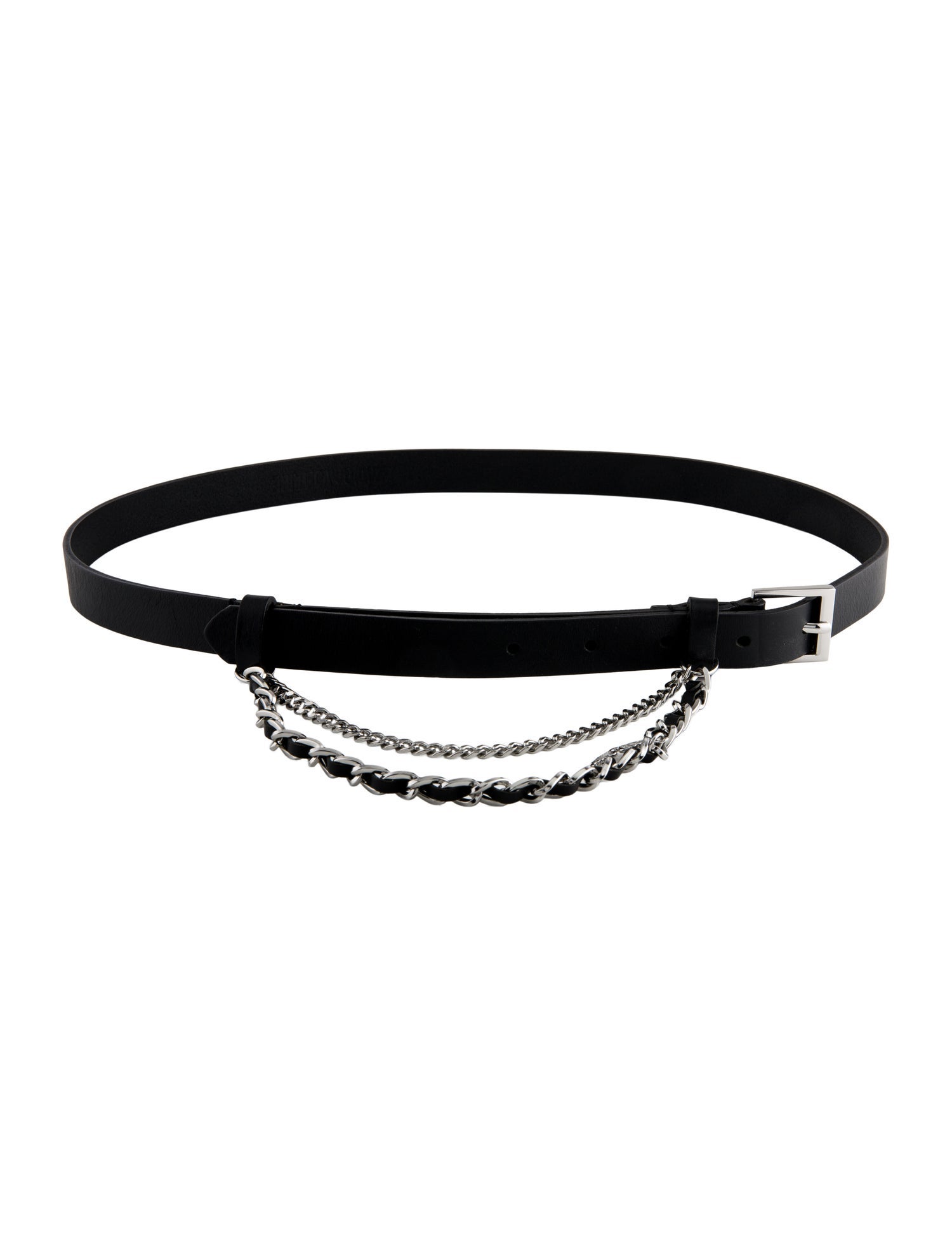 Zadig & Voltaire Skinny Leather Belt