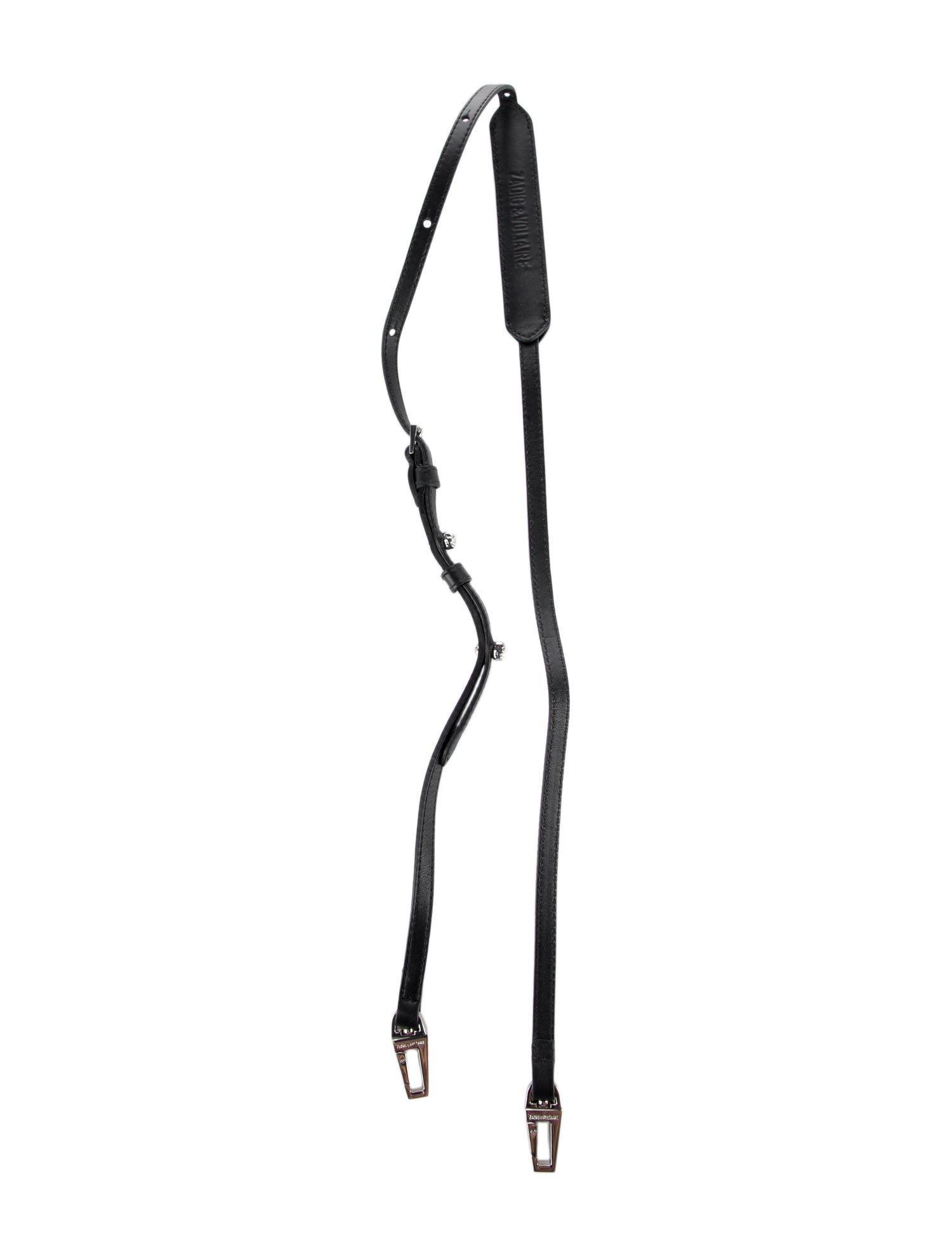 Zadig & Voltaire women's black bag strap