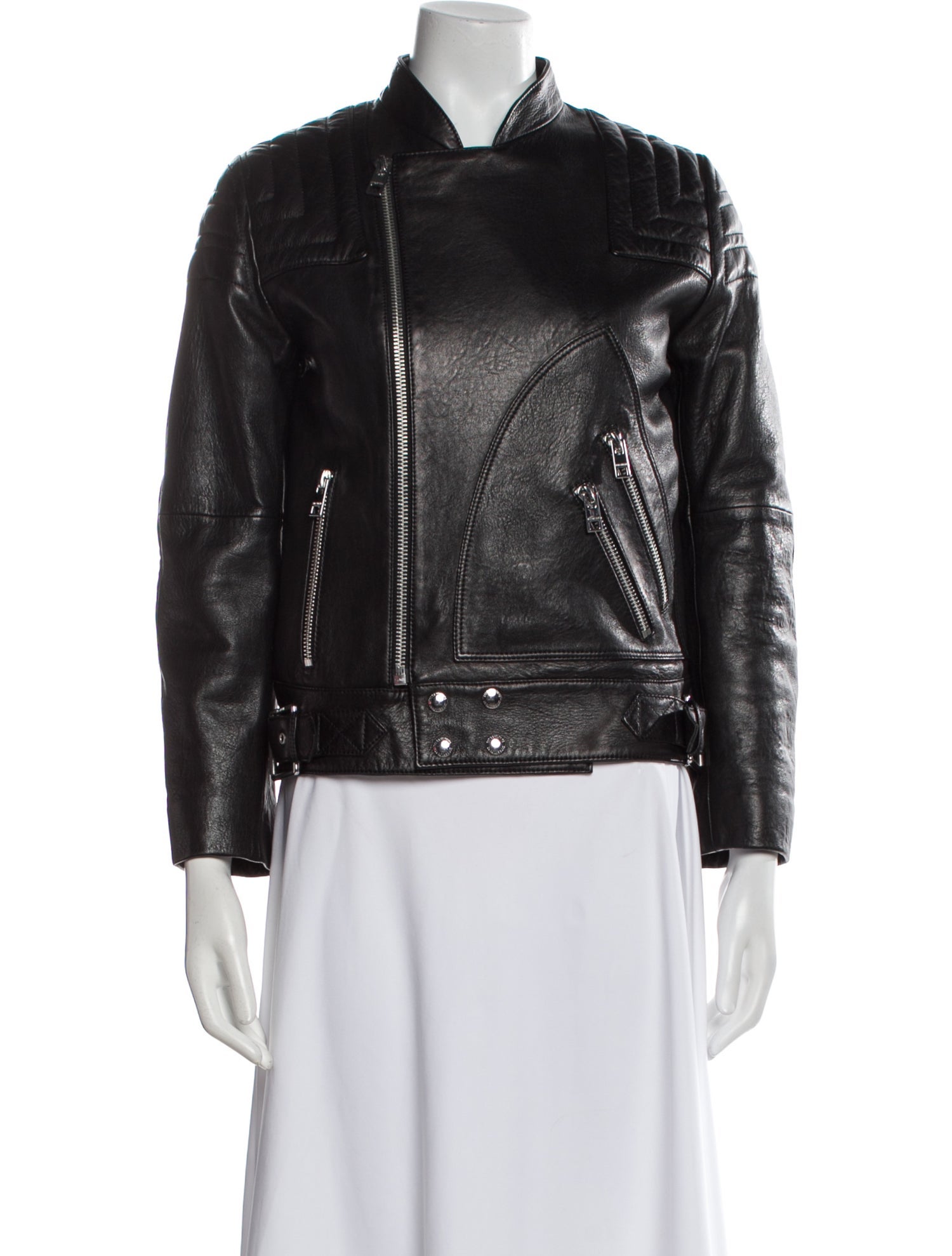 Zadig & Voltaire Leather Biker Jacket