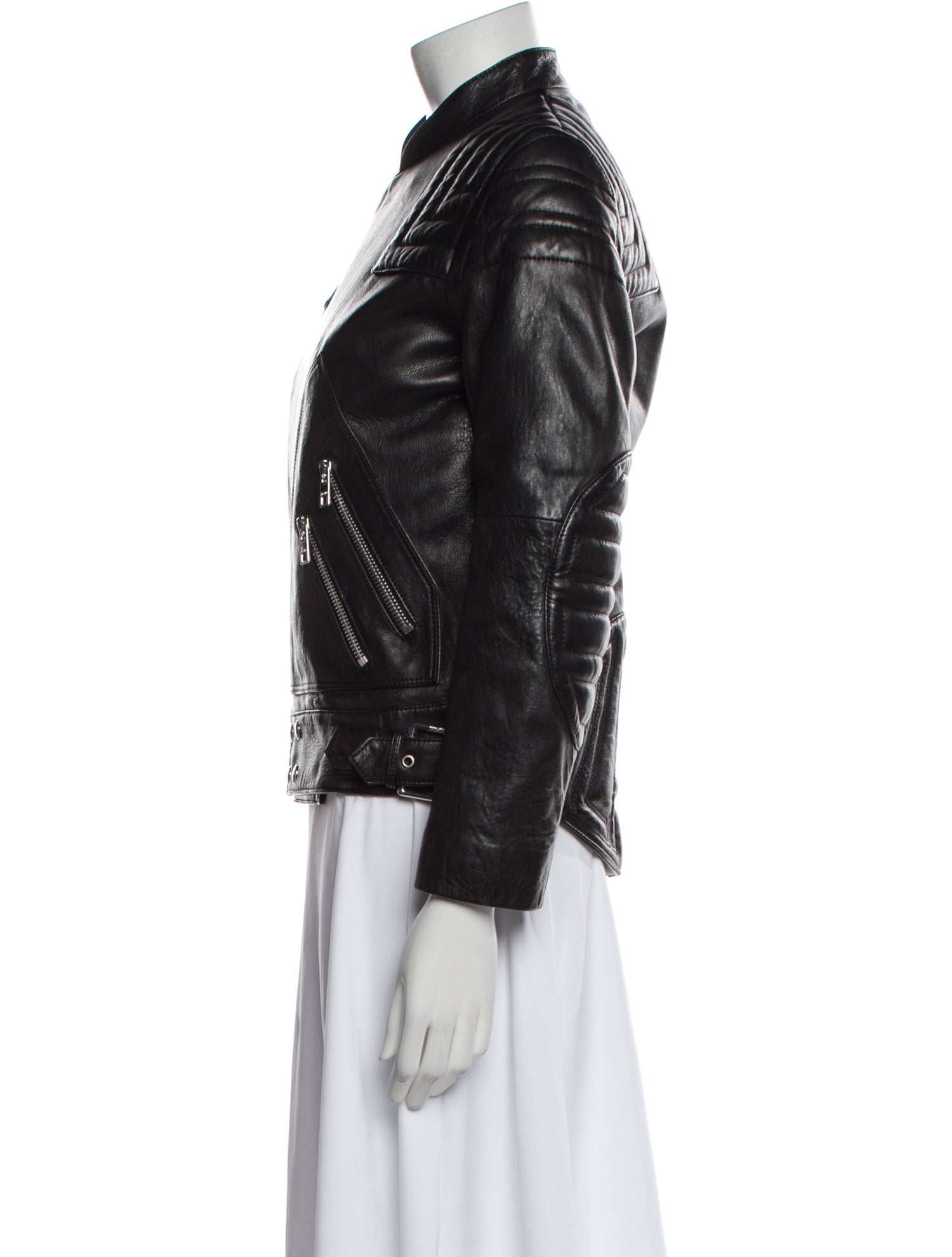 Zadig & Voltaire Leather Biker Jacket