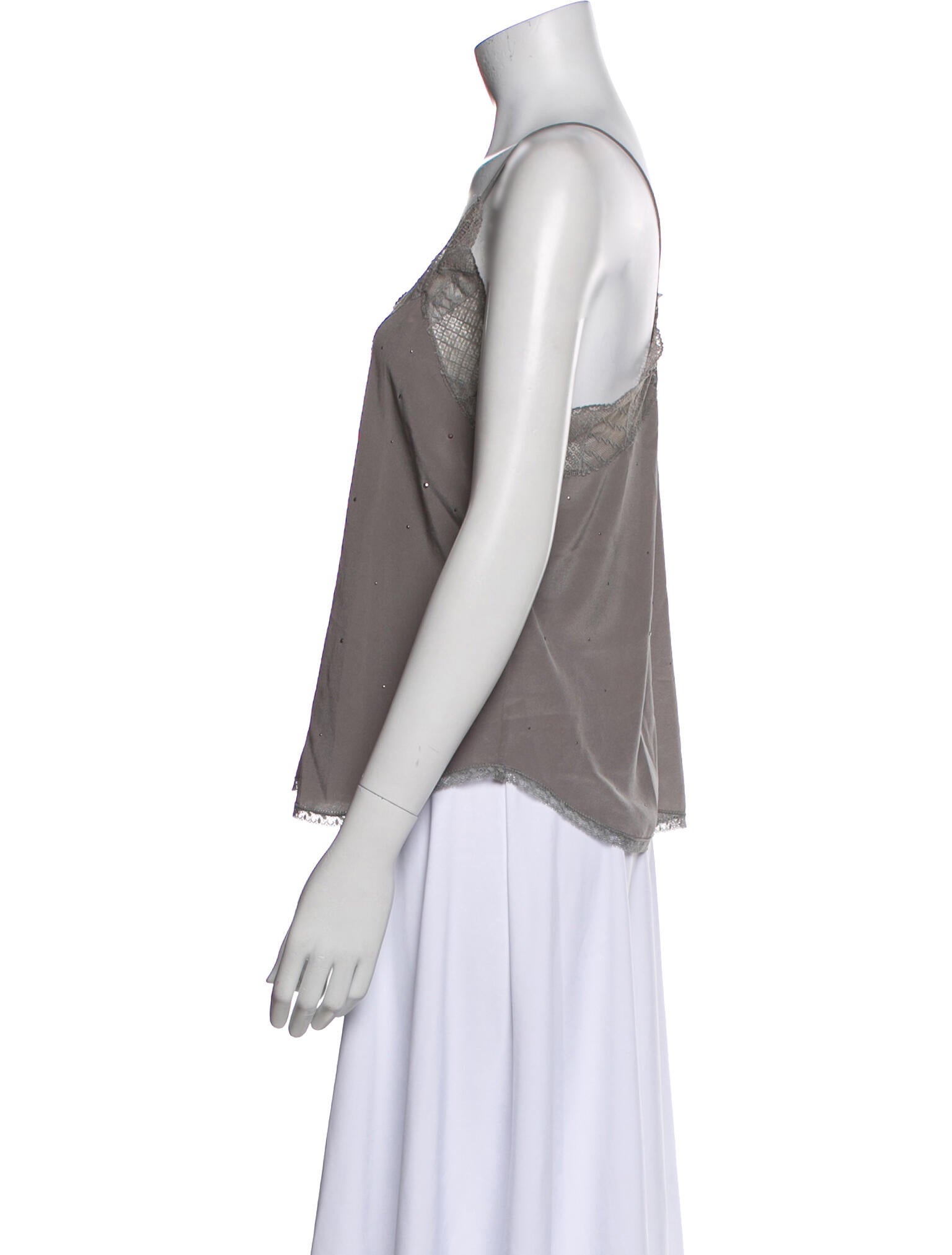 Zadig & Voltaire Silk V-Neck Top