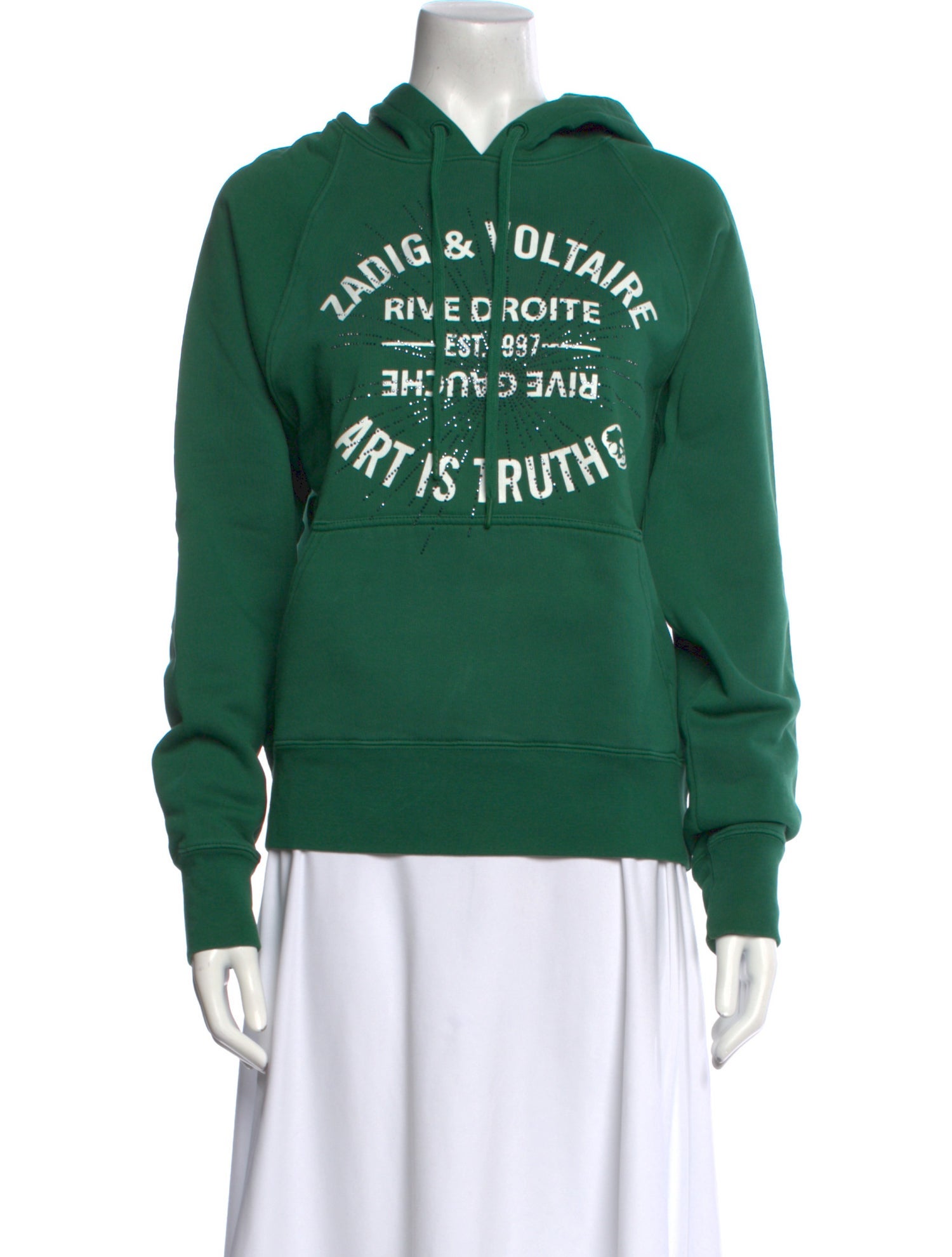 Zadig & Voltaire Graphic Print Crew Neck Sweatshirt