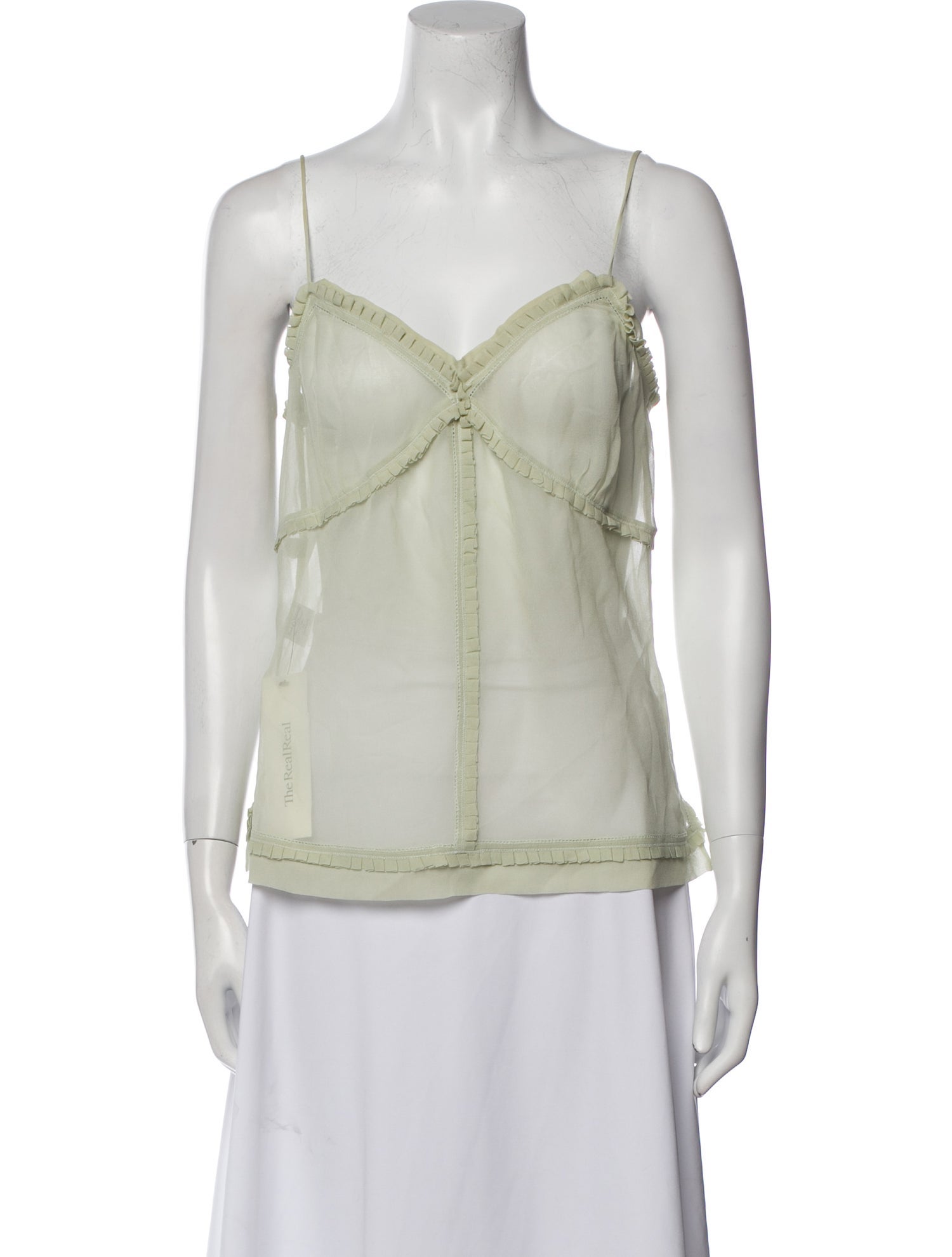 Zadig & Voltaire Silk V-Neck Top