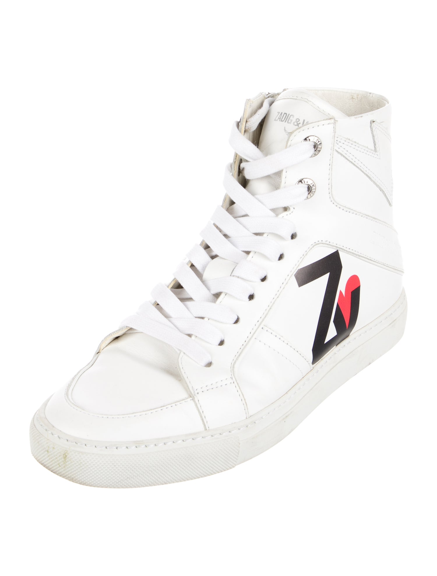 Zadig & Voltaire Leather Sneakers