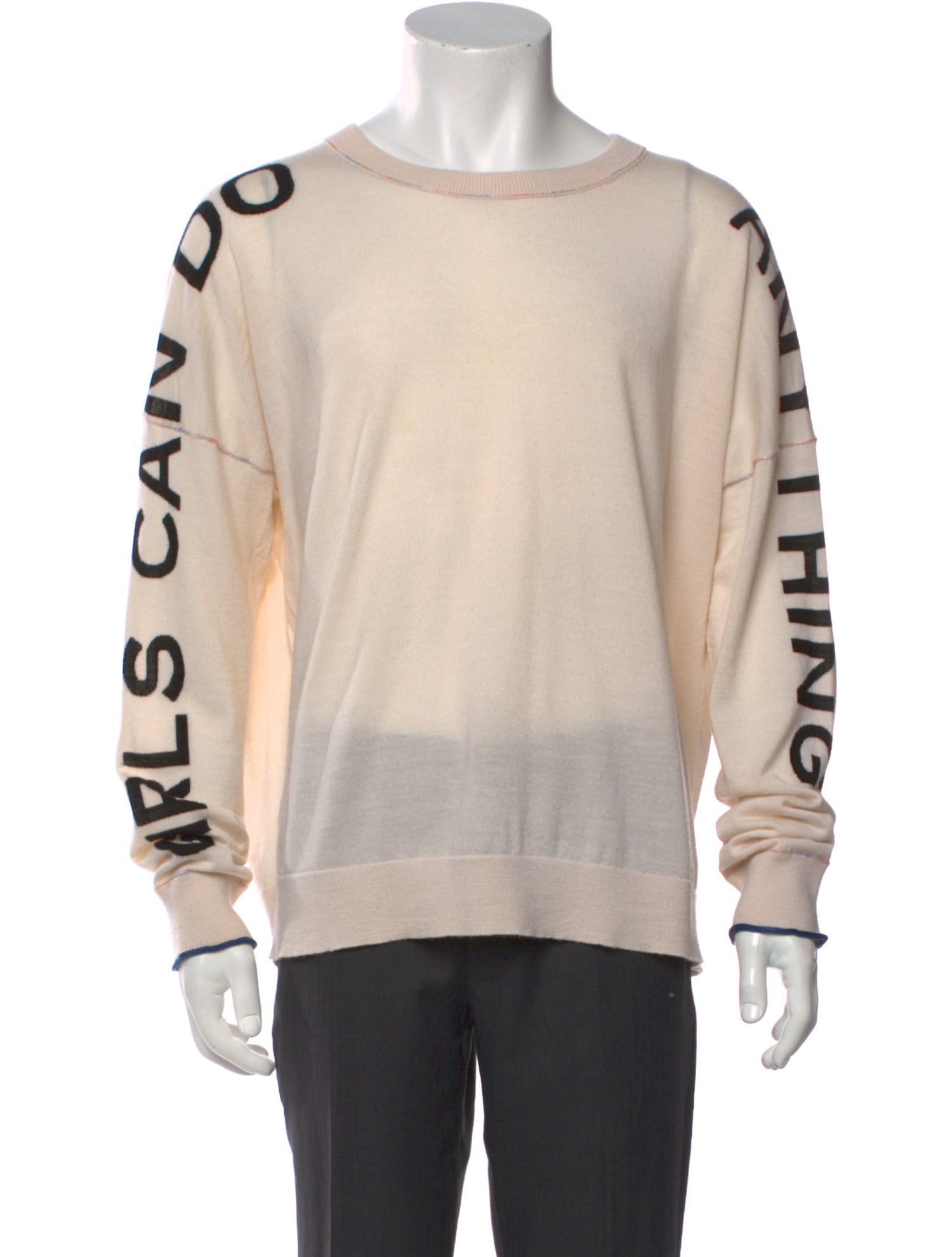 Zadig & Voltaire Merino Wool Graphic Print Pullover