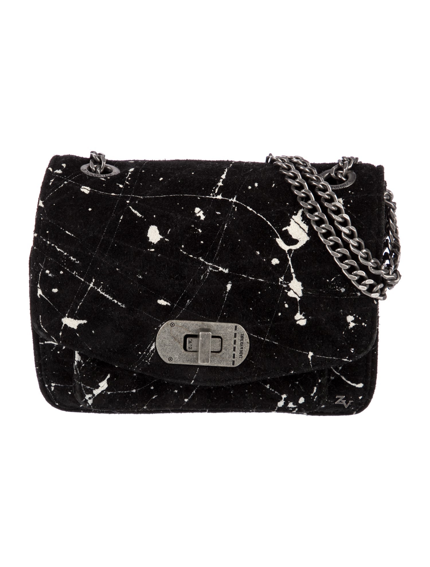 Zadig & Voltaire Suede Crossbody Bag