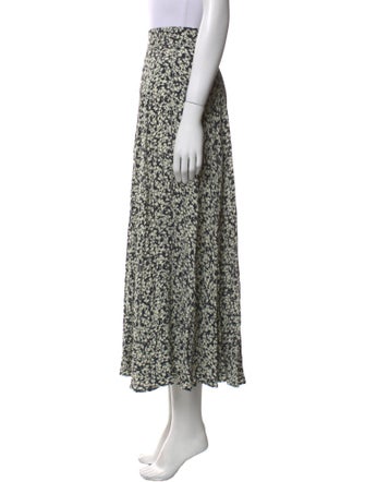 Zadig & Voltaire Floral Print Midi Length Skirt