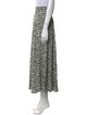 Zadig & Voltaire Floral Print Midi Length Skirt