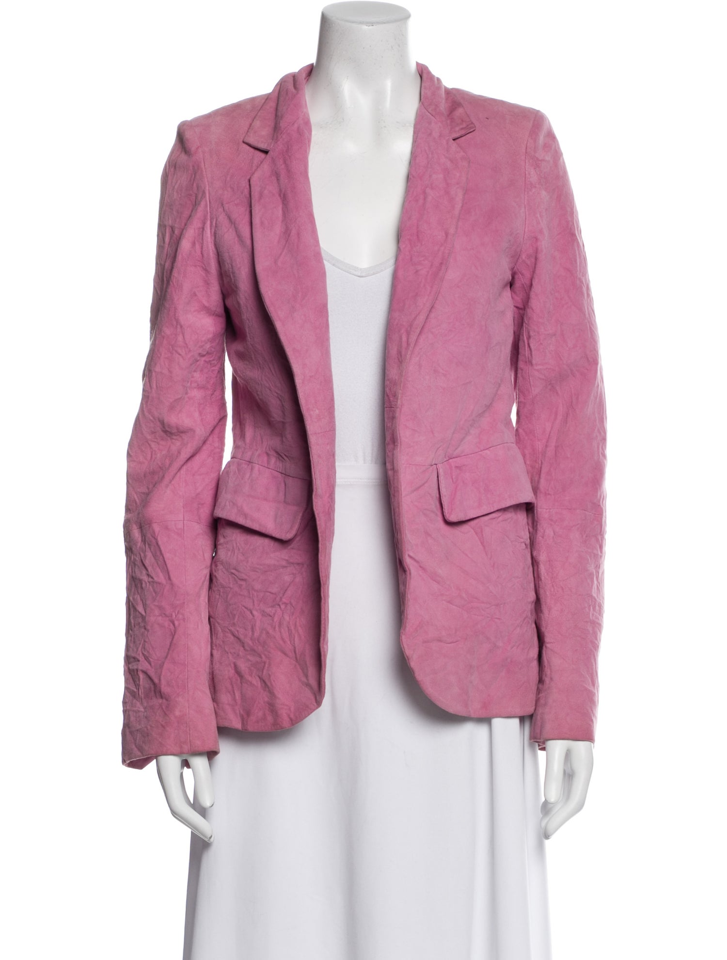 Zadig & Voltaire Goat Leather Blazer