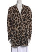 Zadig & Voltaire Cashmere Animal Print Sweater