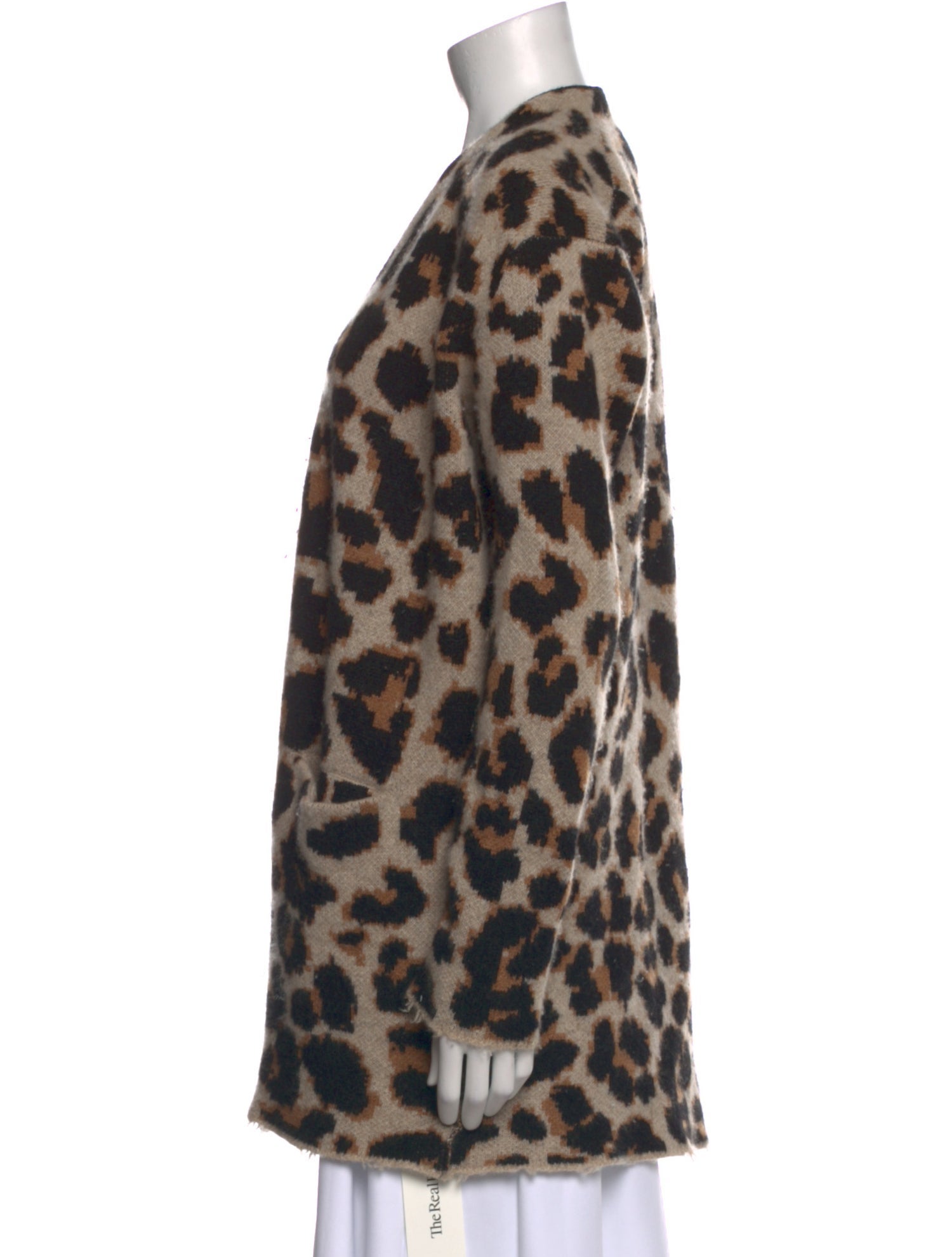 Zadig & Voltaire Cashmere Animal Print Sweater