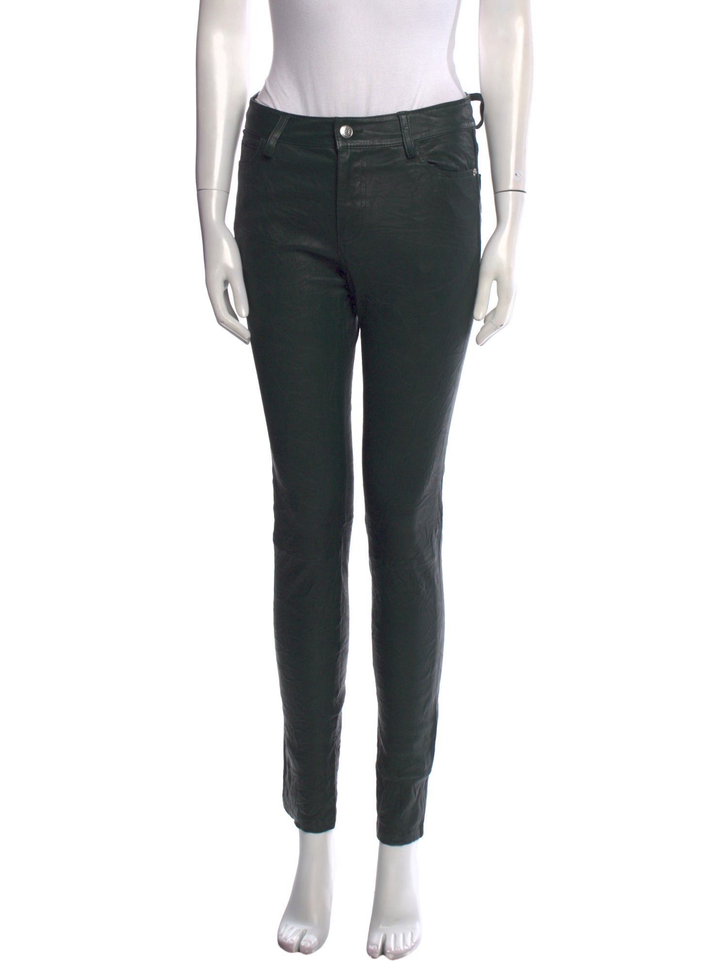 Zadig & Voltaire Lamb Leather Skinny Leg Pants w/ Tags