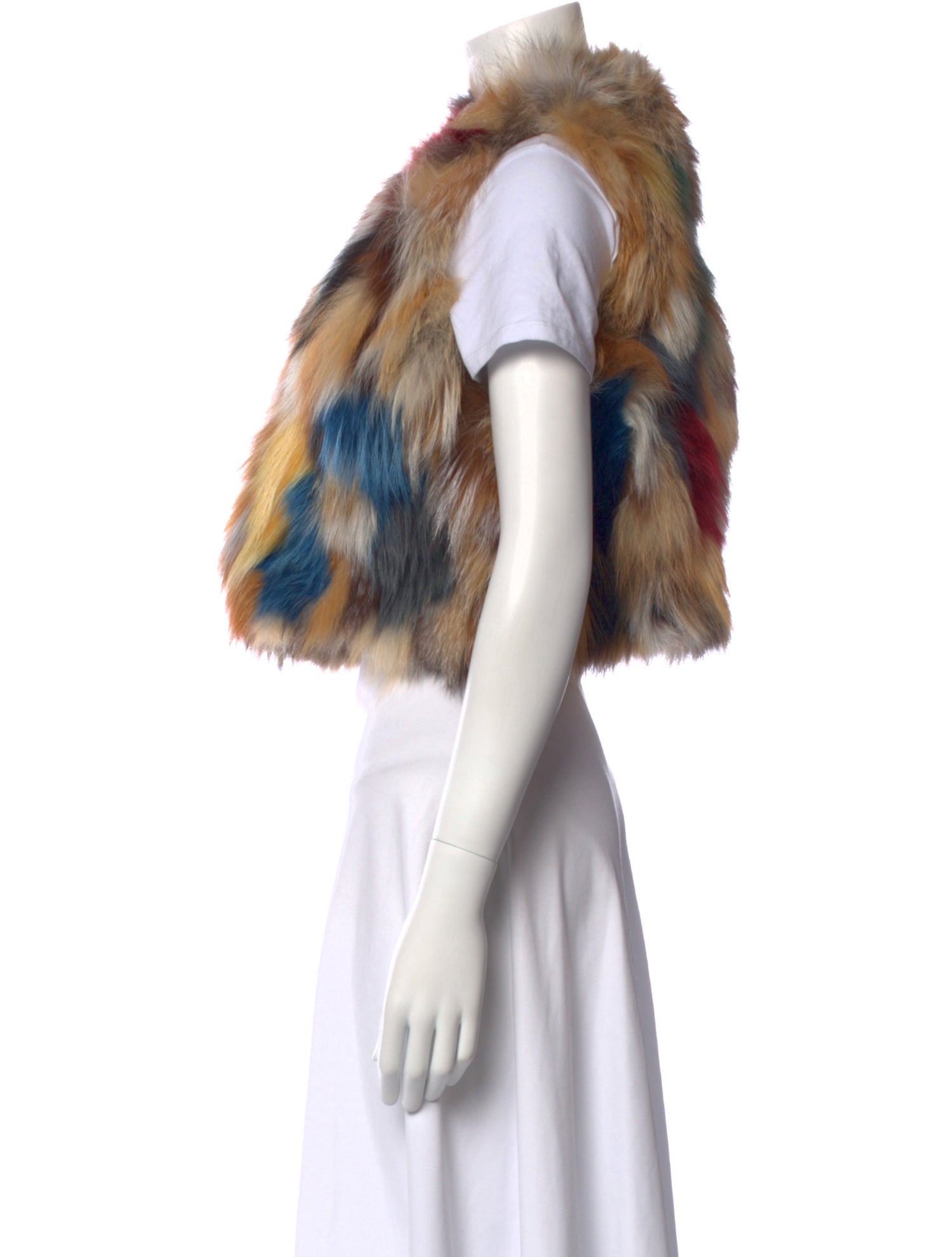 Zadig & Voltaire Fox Tie-Dye Print Crop Top