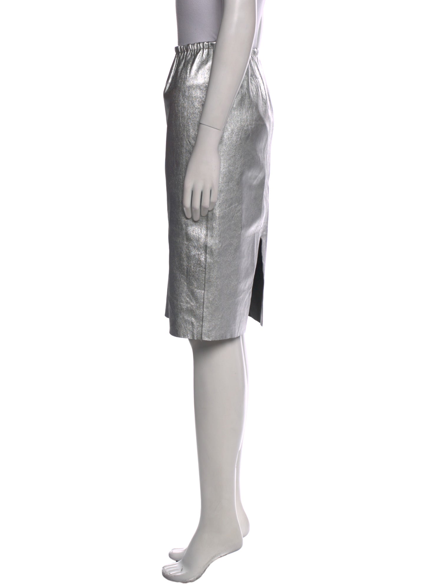 Zadig & Voltaire Leather Knee-Length Skirt