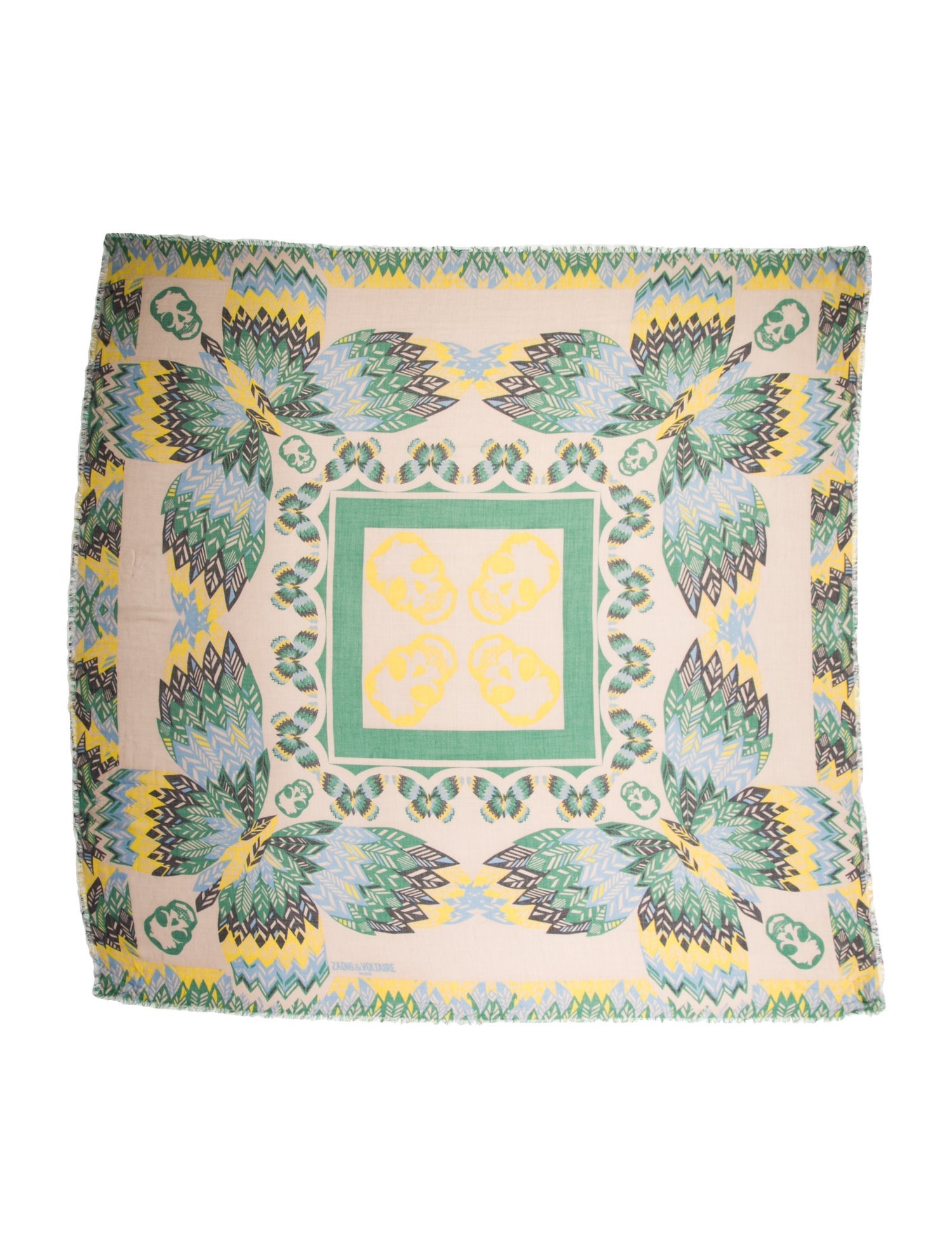 Zadig & Voltaire Silk Printed Scarf