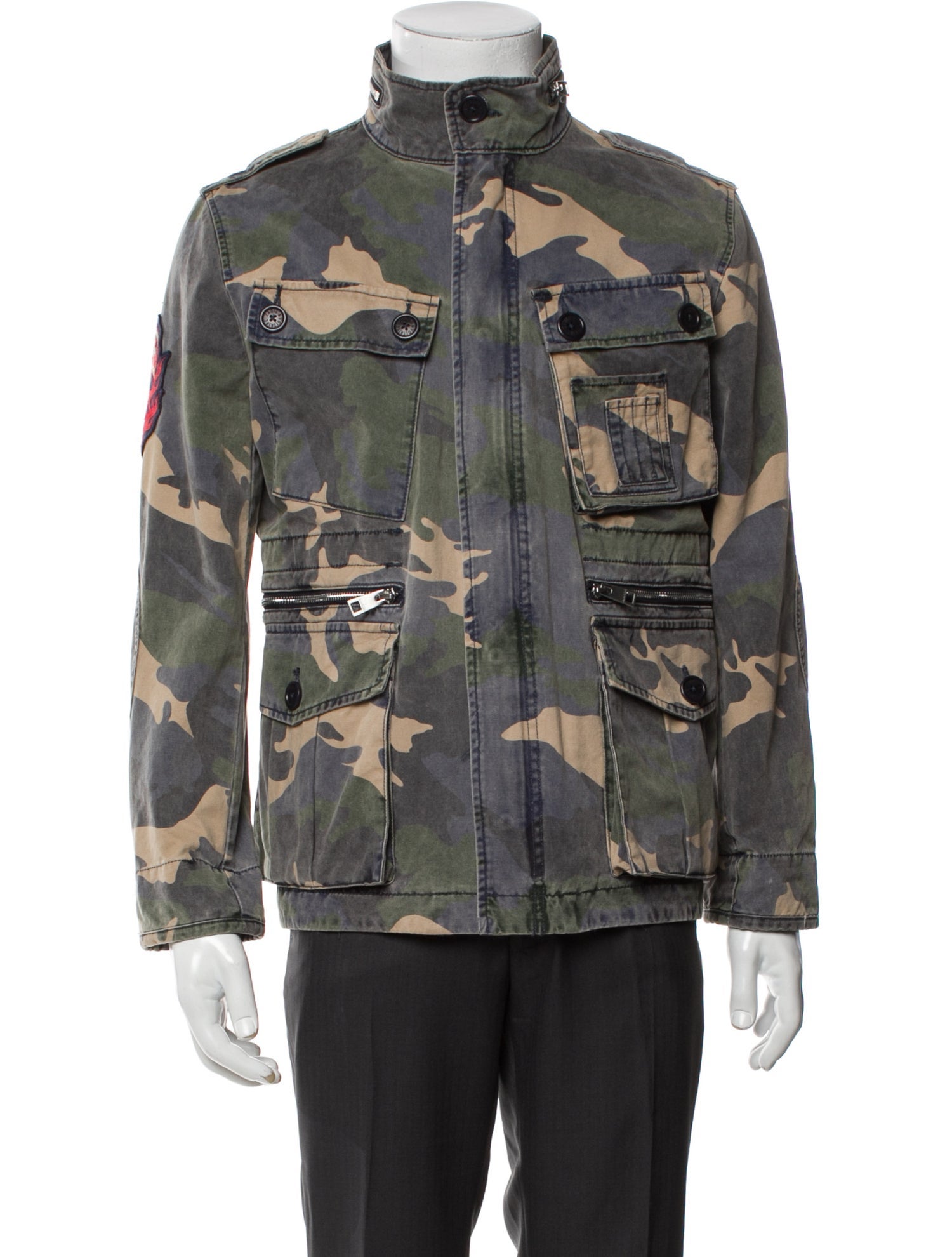 Zadig & Voltaire Printed Utility Jacket