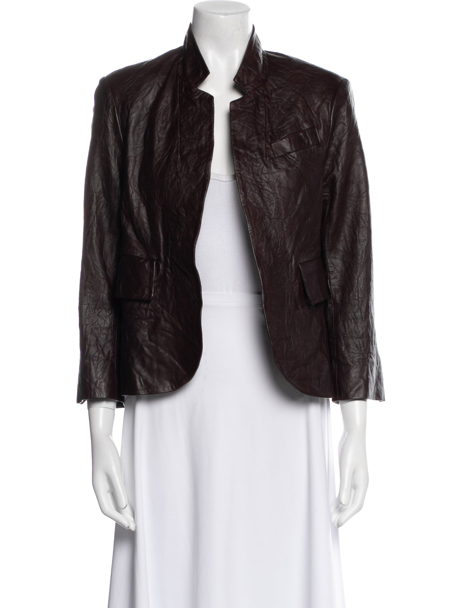 Zadig & Voltaire Lamb Leather Jacket