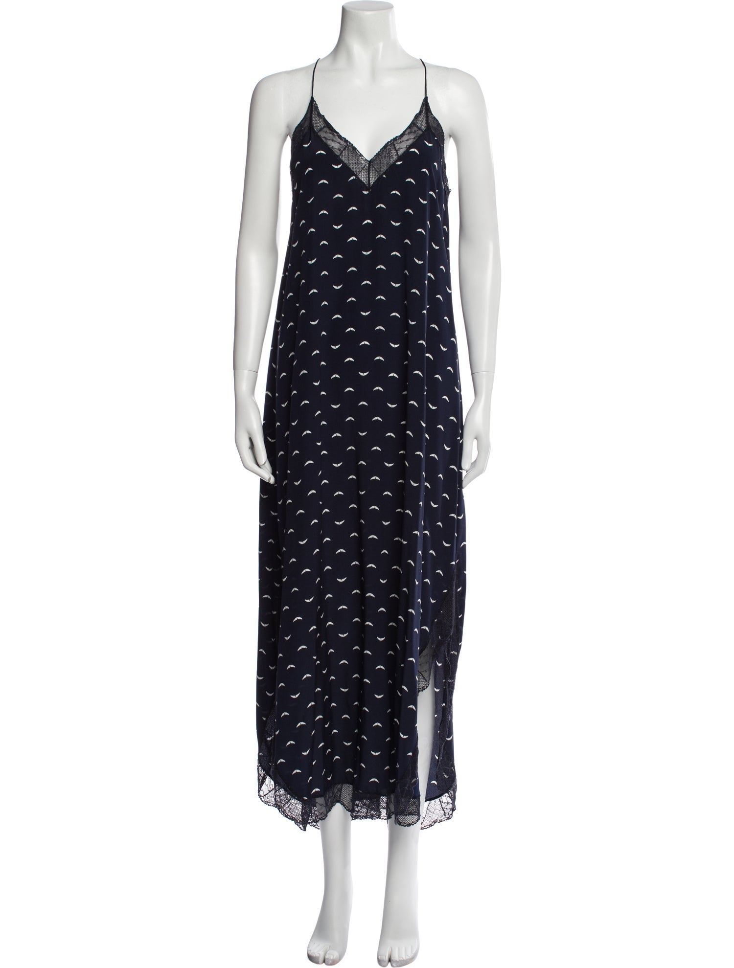 Zadig & Voltaire Silk Printed Nightgown
