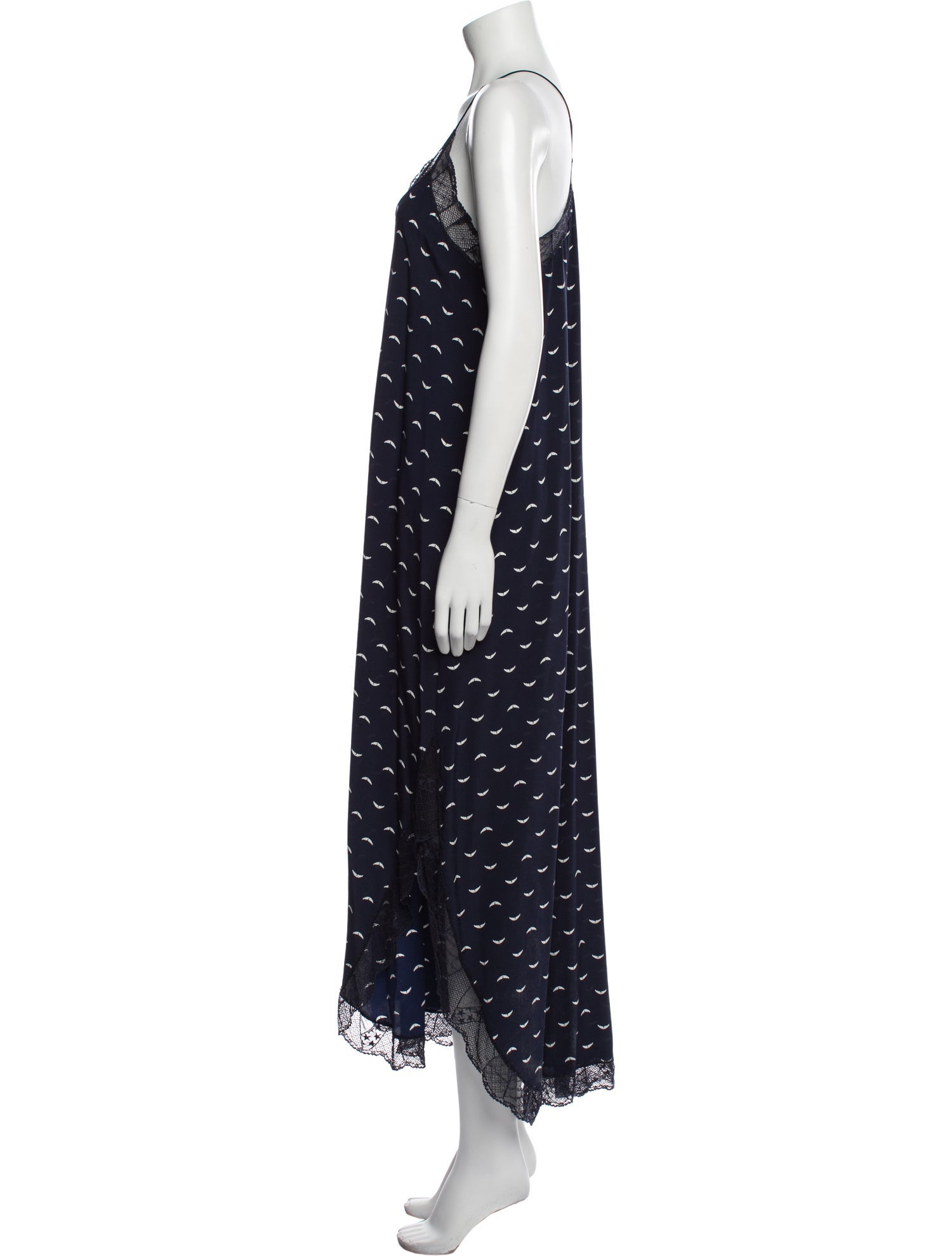 Zadig & Voltaire Silk Printed Nightgown