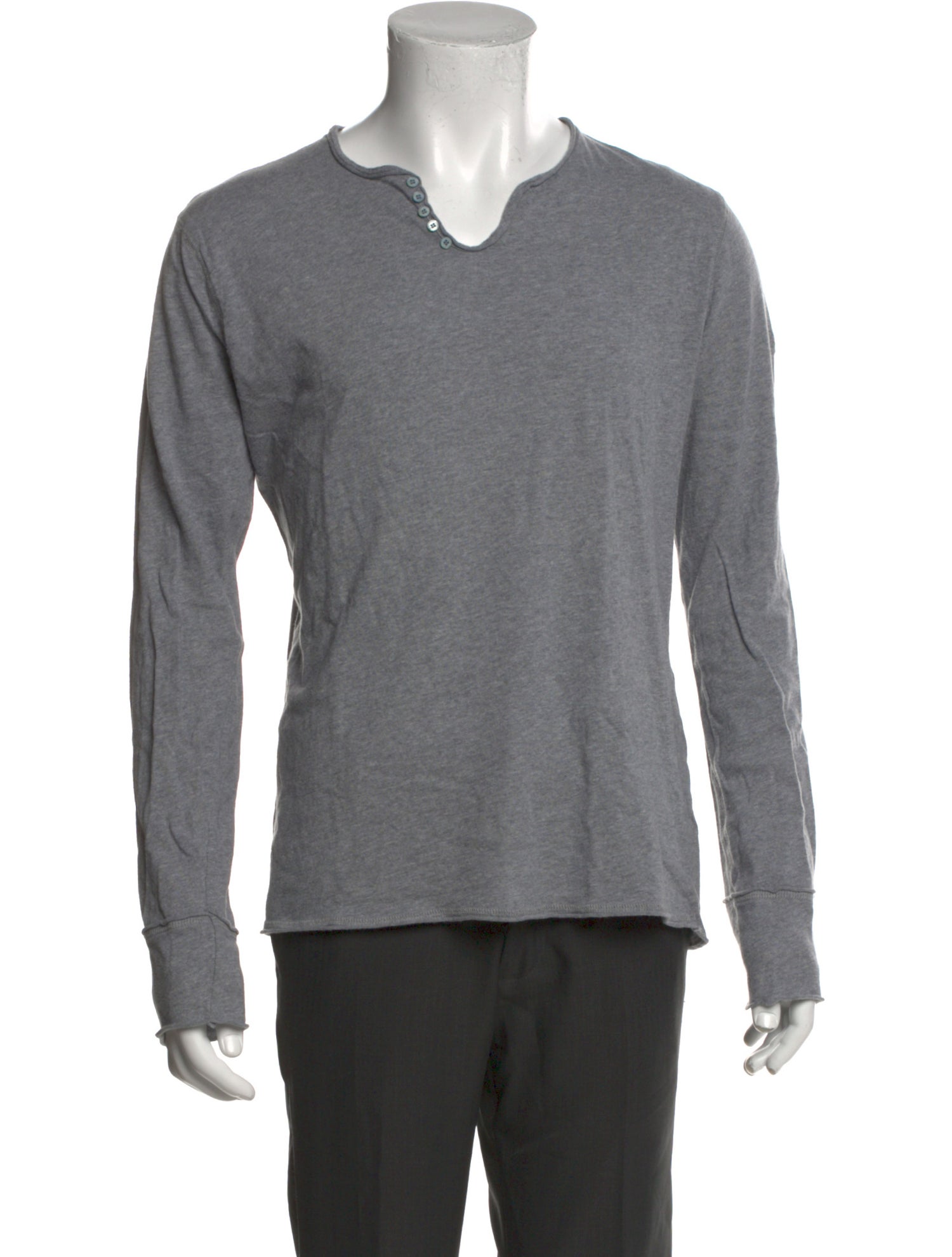 Zadig & Voltaire V-Neck Long Sleeve Henley