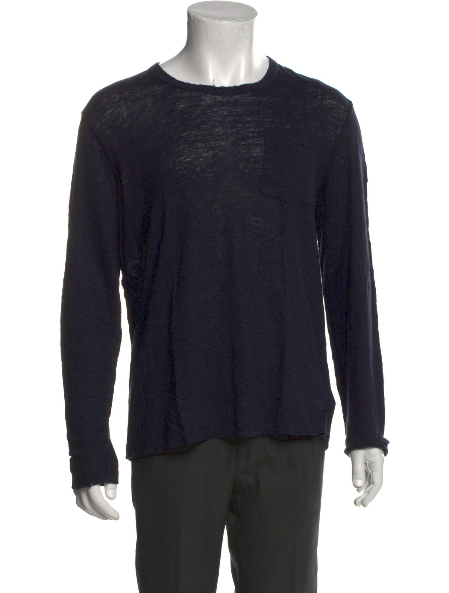 Zadig & Voltaire Linen Crew Neck T-Shirt