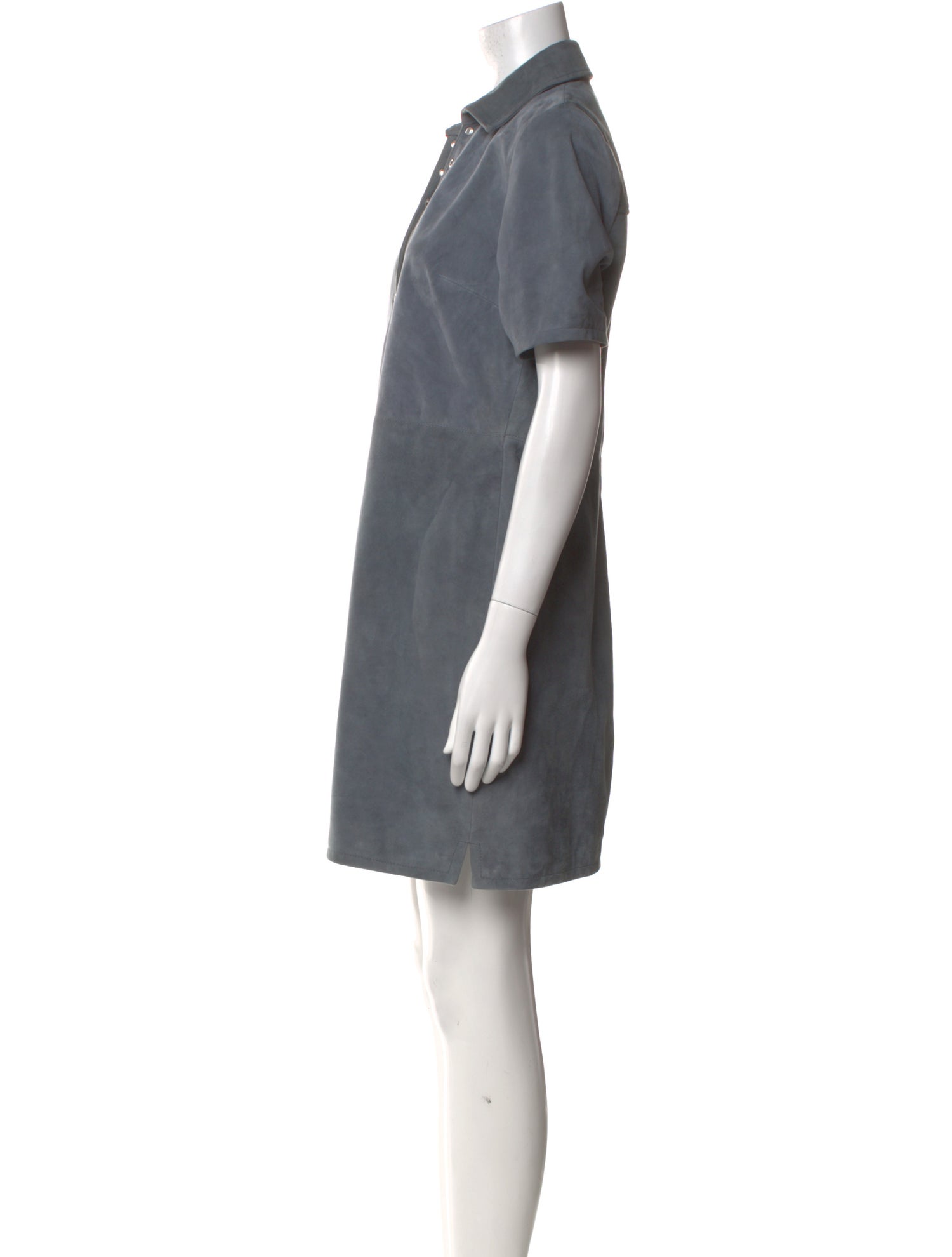 Zadig & Voltaire Suede Mini Dress