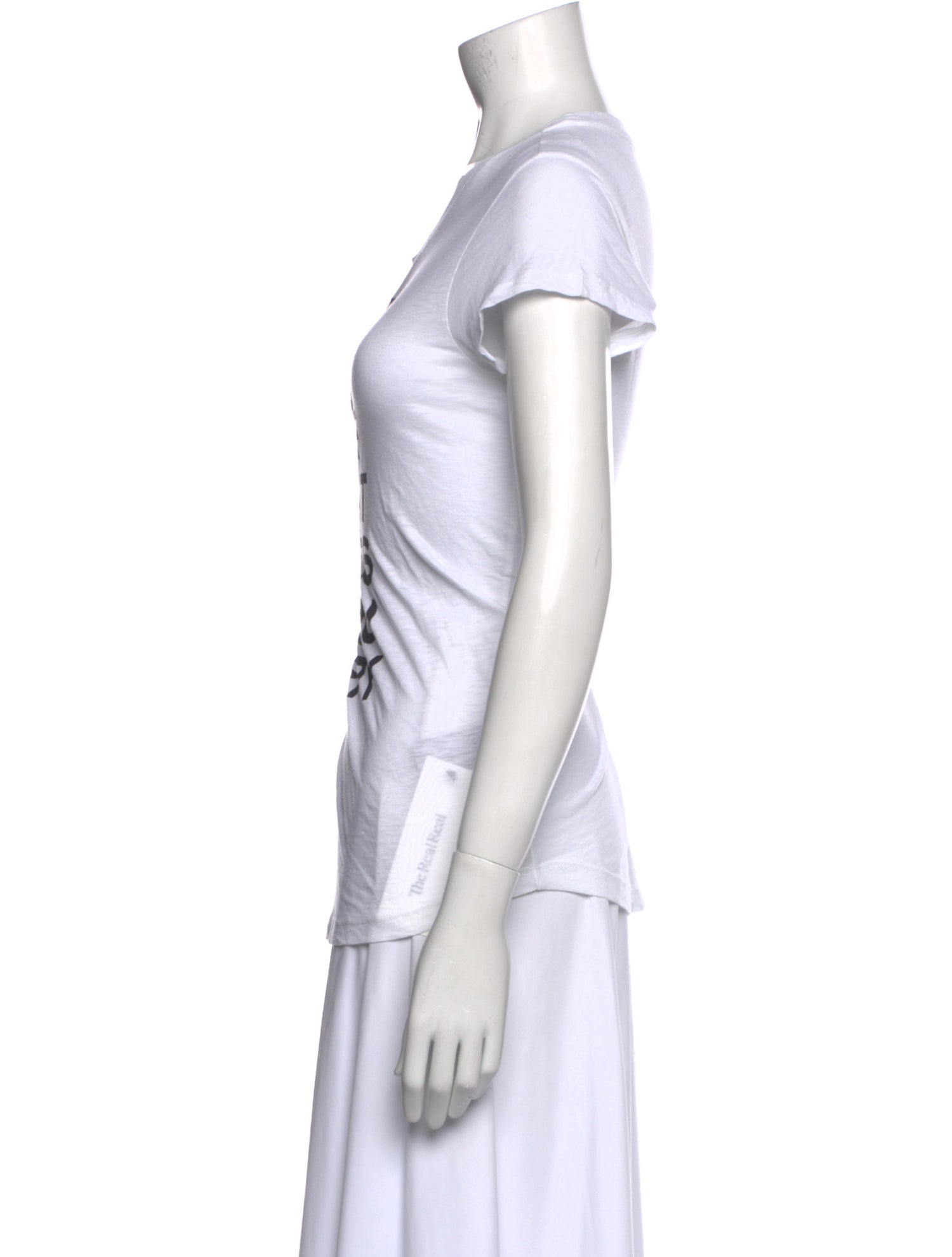 Zadig & Voltaire Graphic Print Scoop Neck T-Shirt