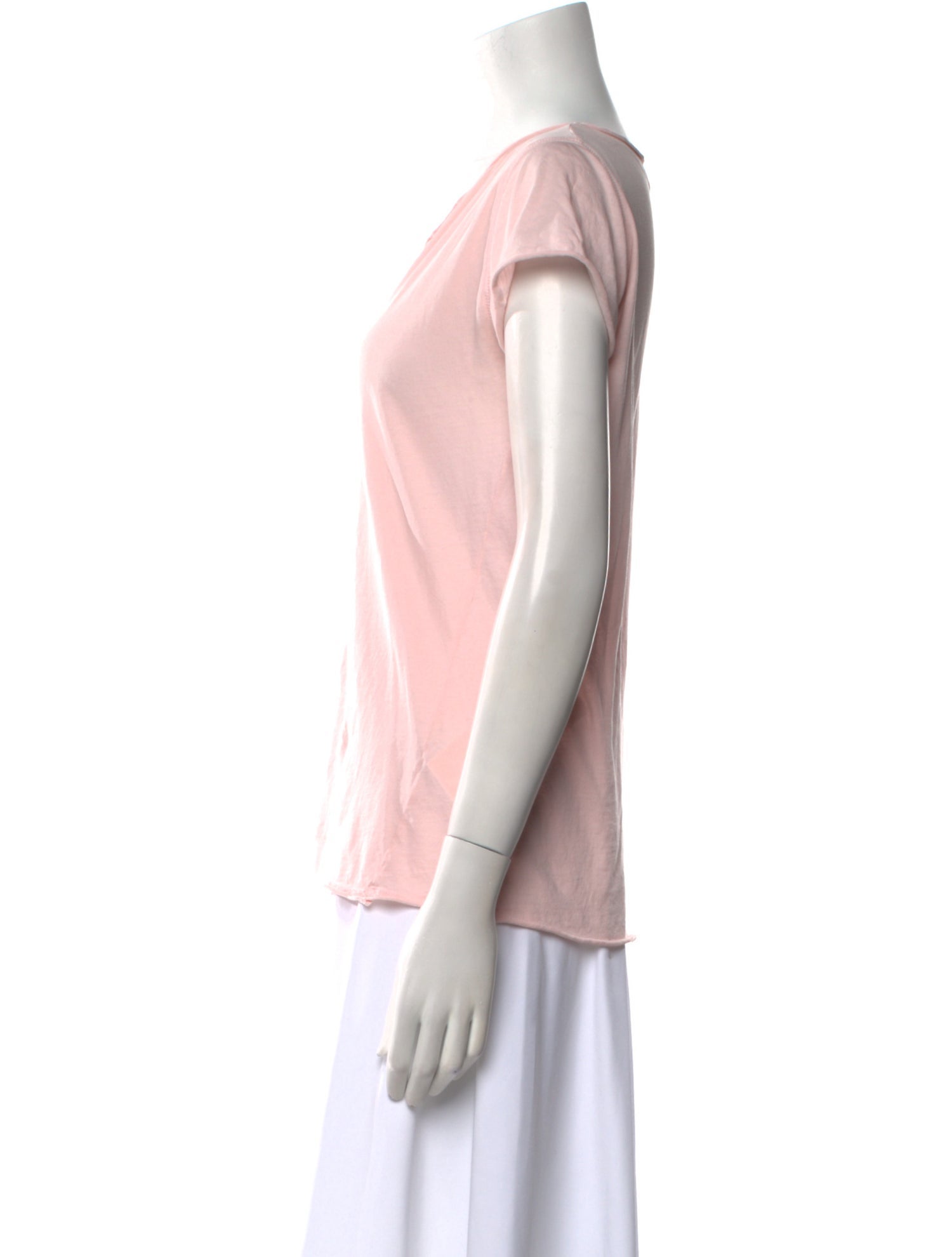 Zadig & Voltaire V-Neck Short Sleeve T-Shirt