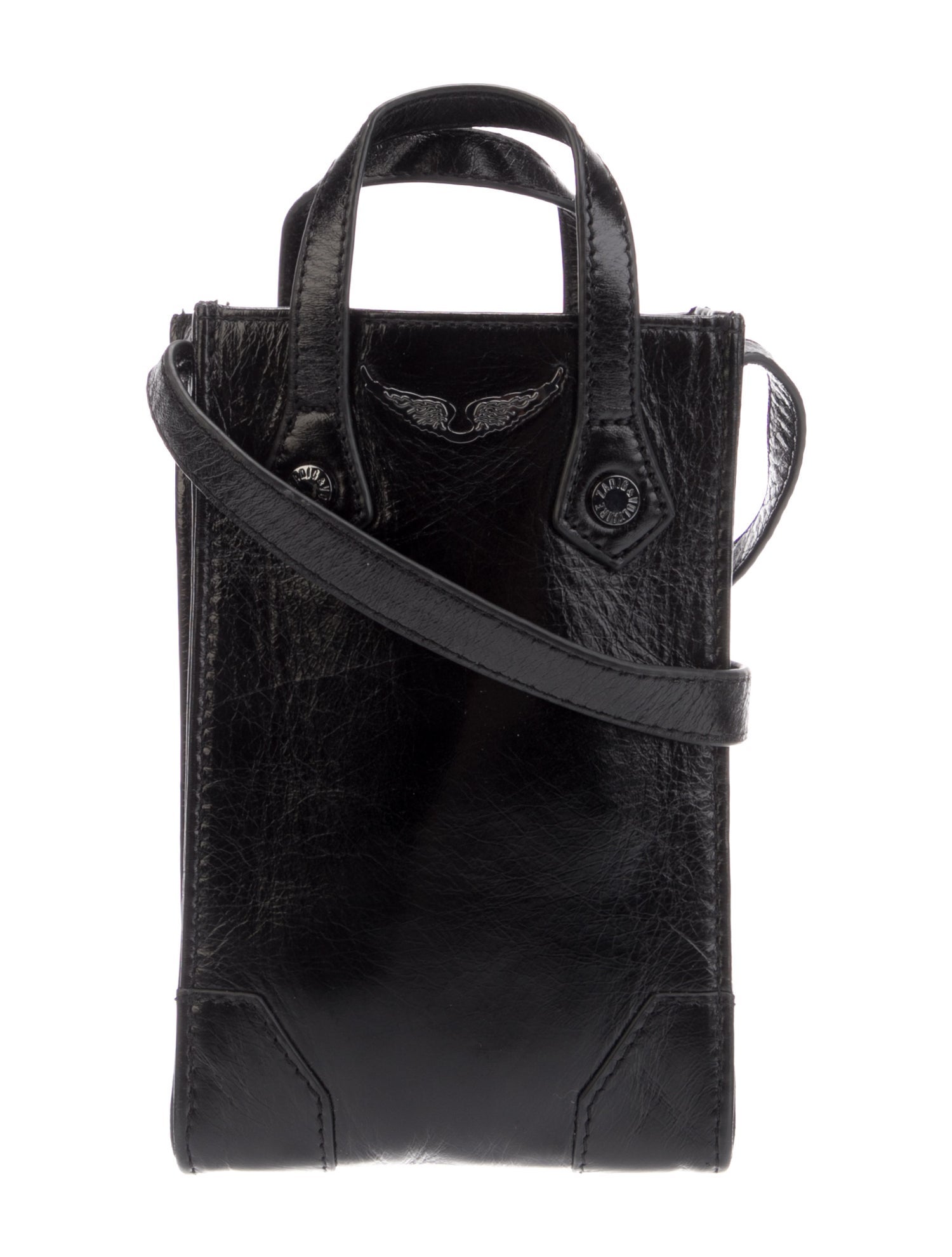 Zadig & Voltaire Leather Bucket Bag