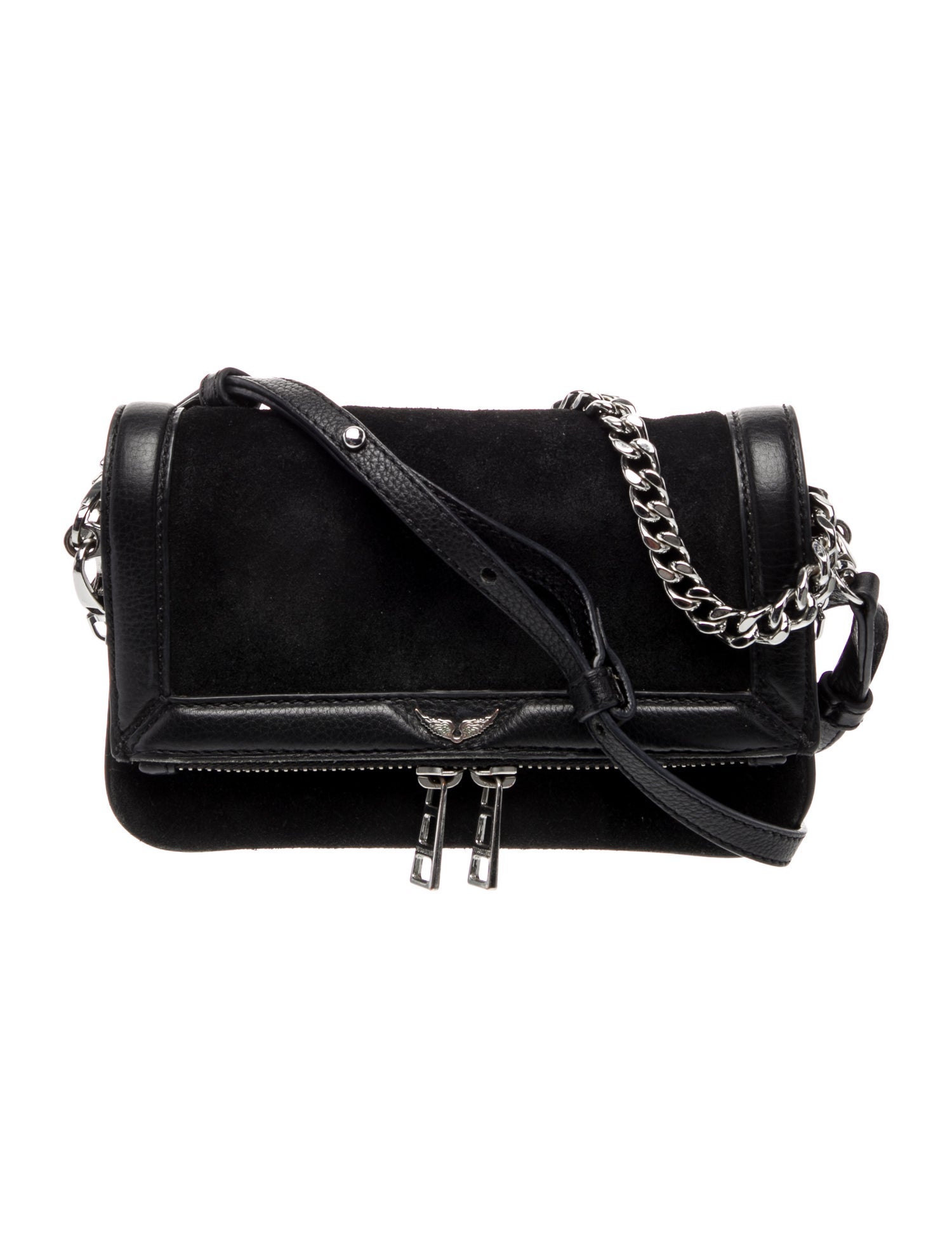 Zadig & Voltaire Suede Crossbody Bag